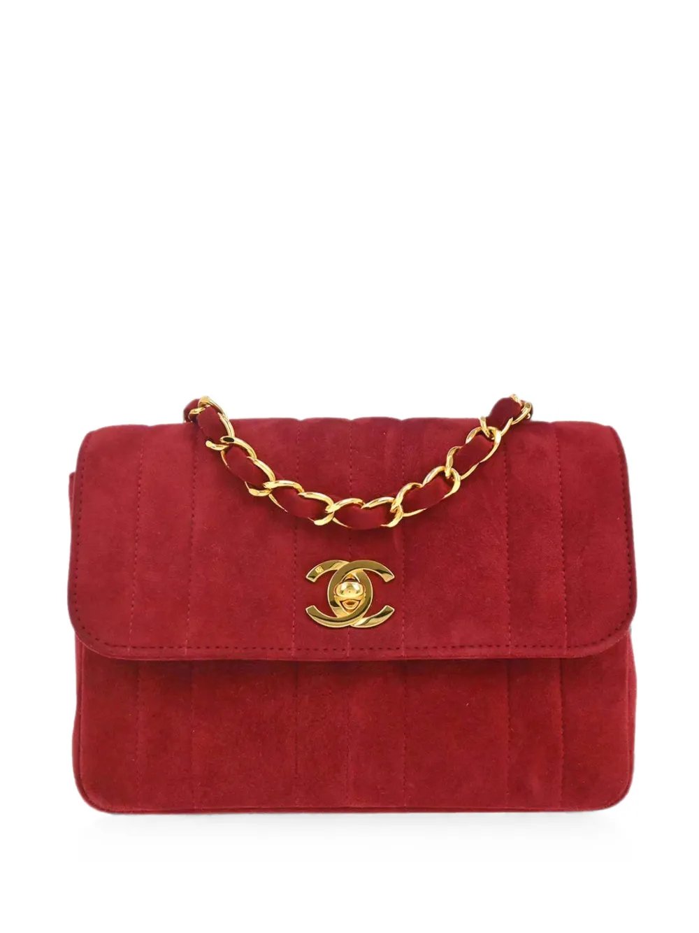 1995 suede shoulder bag