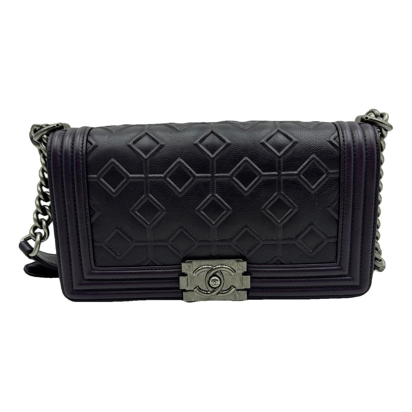 Boy leather crossbody bag