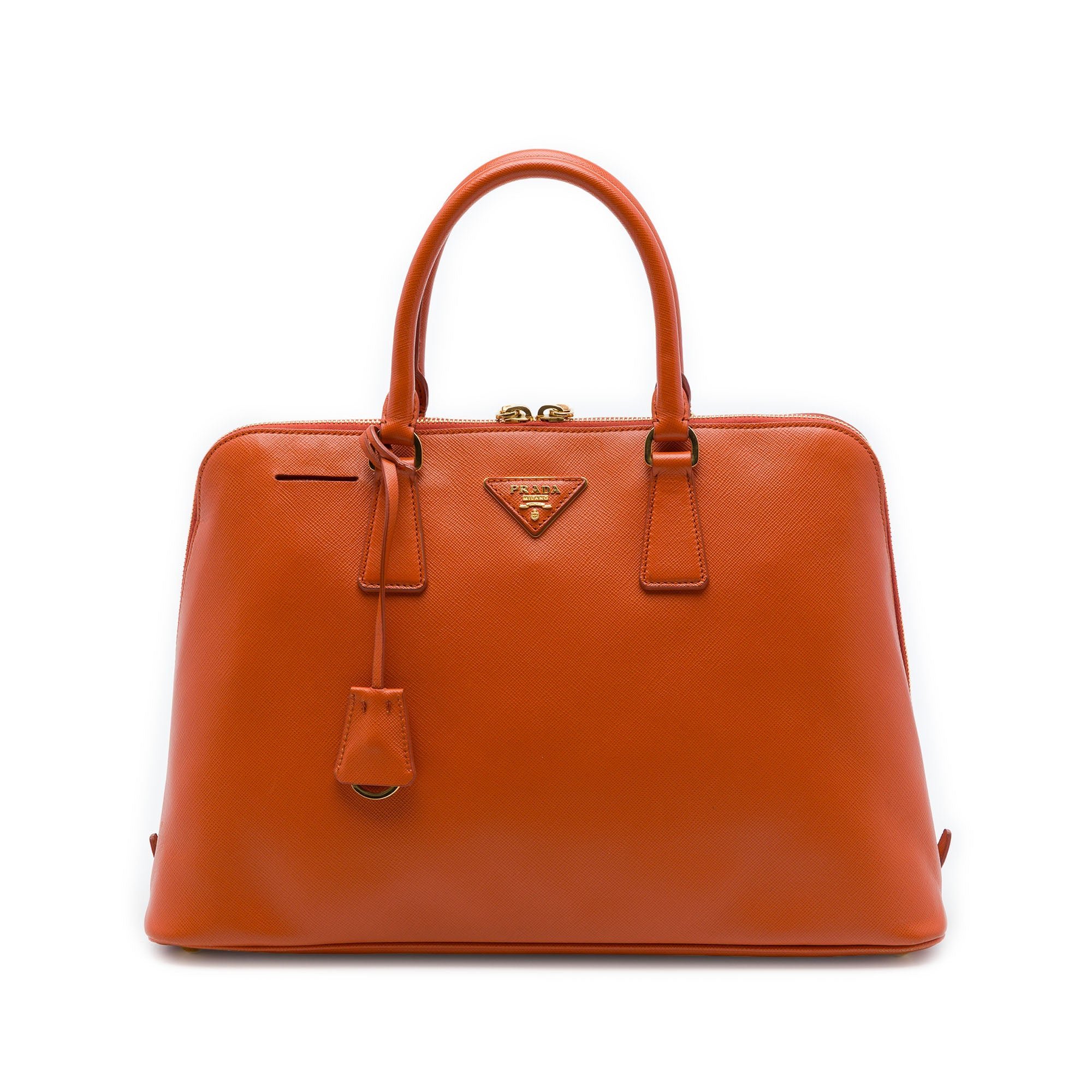 Promenade leather handbag