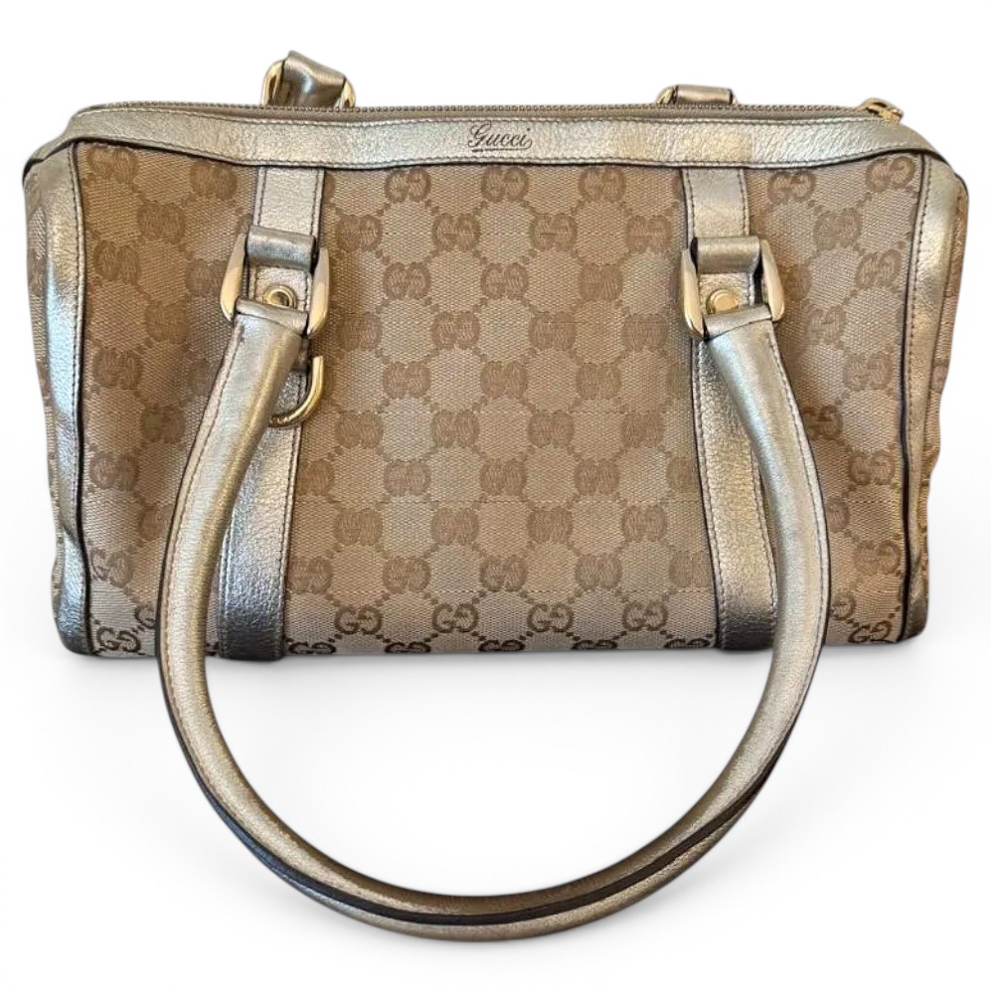 Boston cloth bowling bag