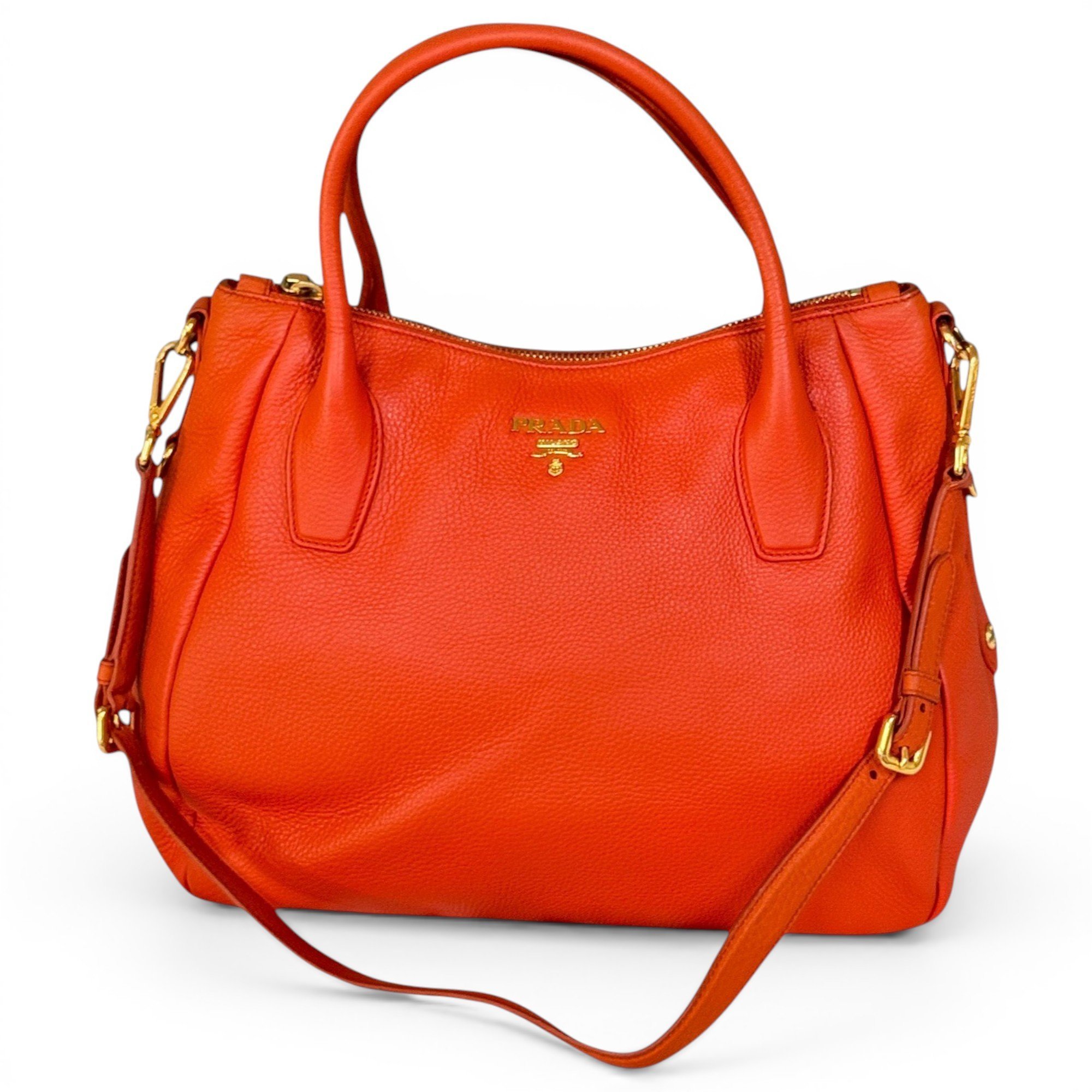 Leather handbag