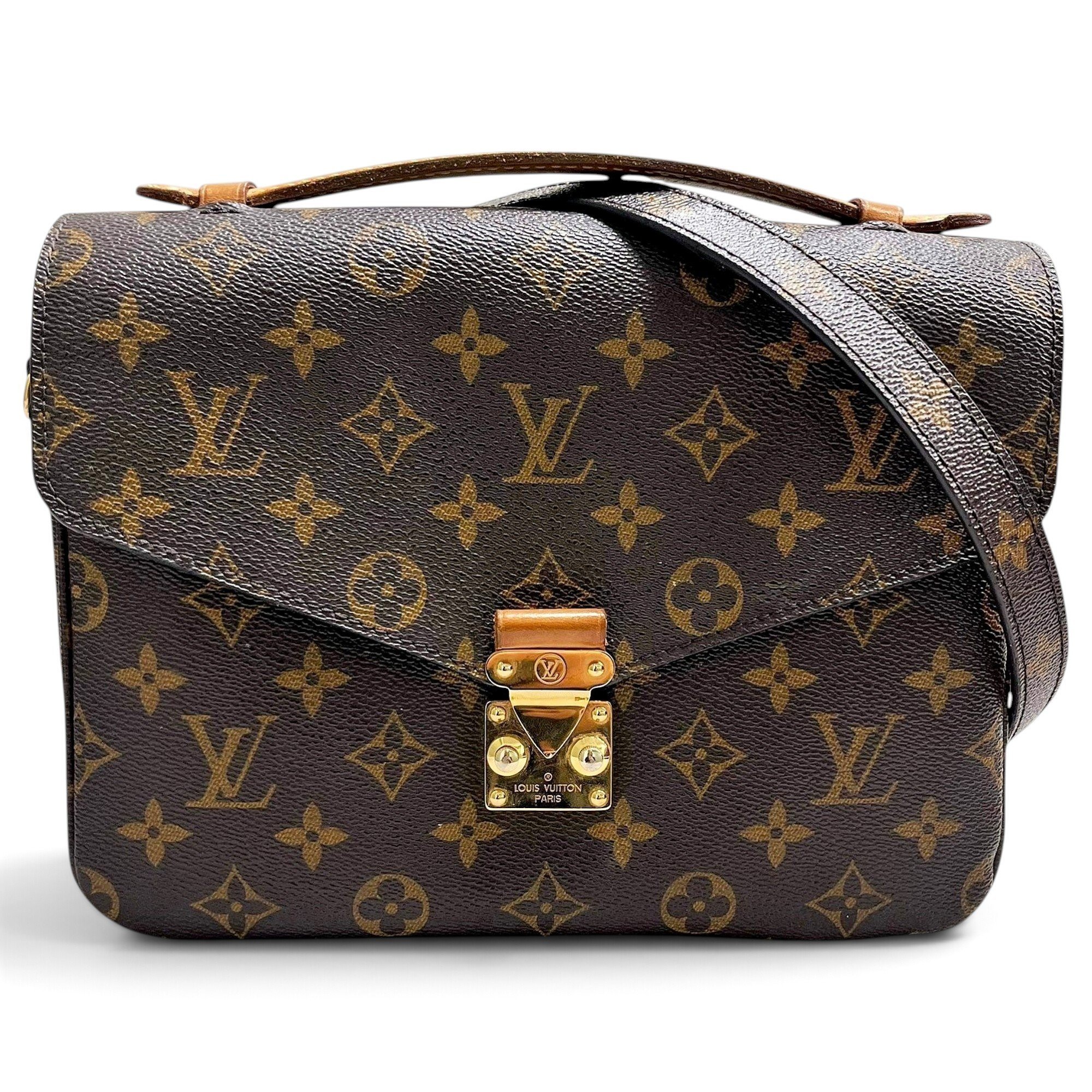 Metis leather handbag