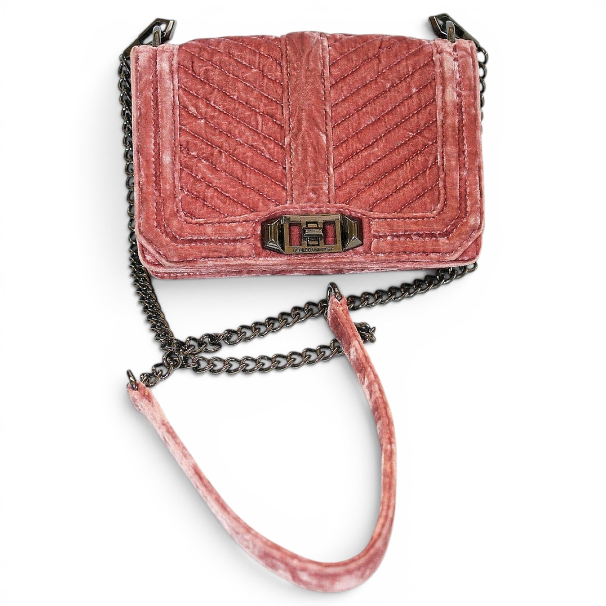 Velvet crossbody bag