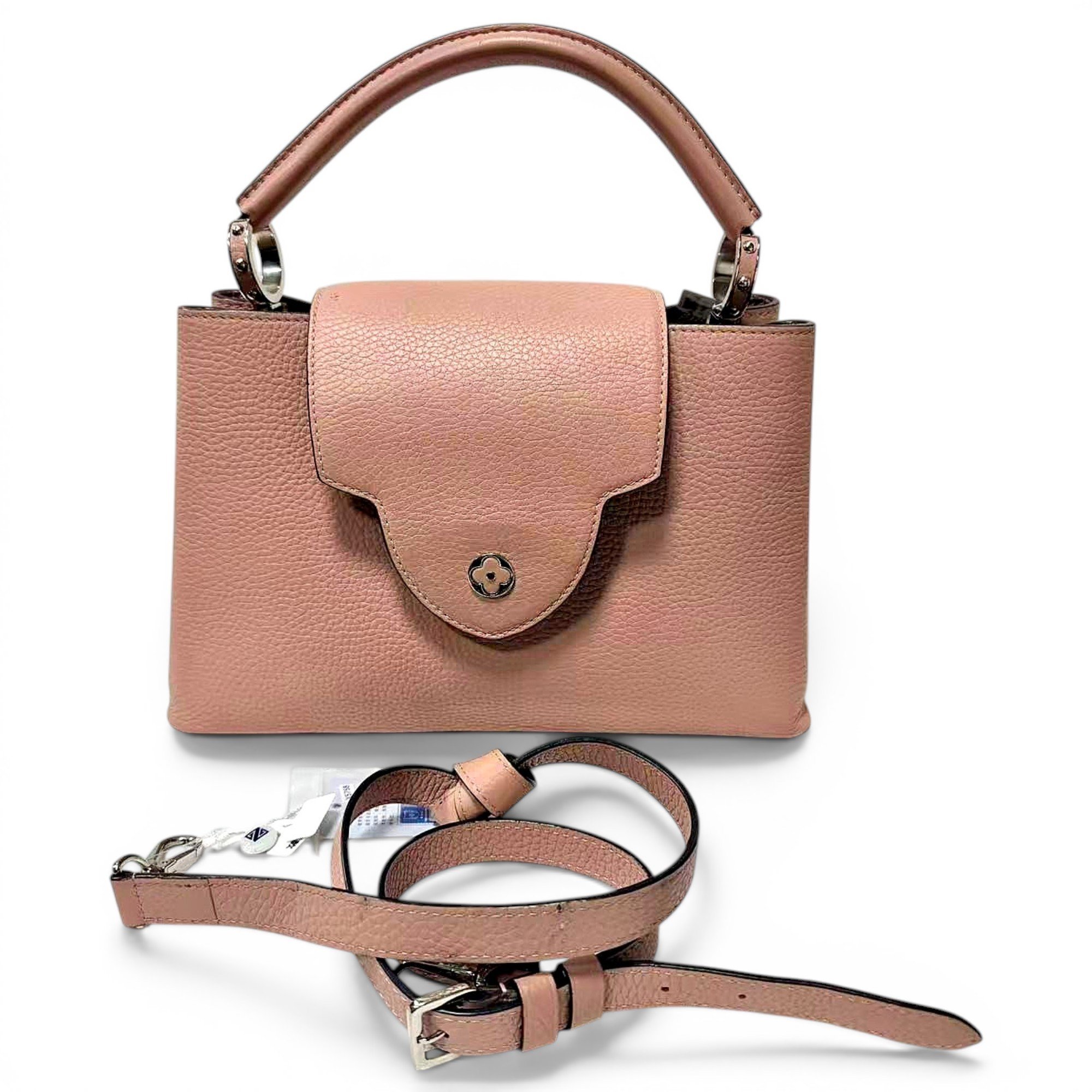 Capucines leather handbag