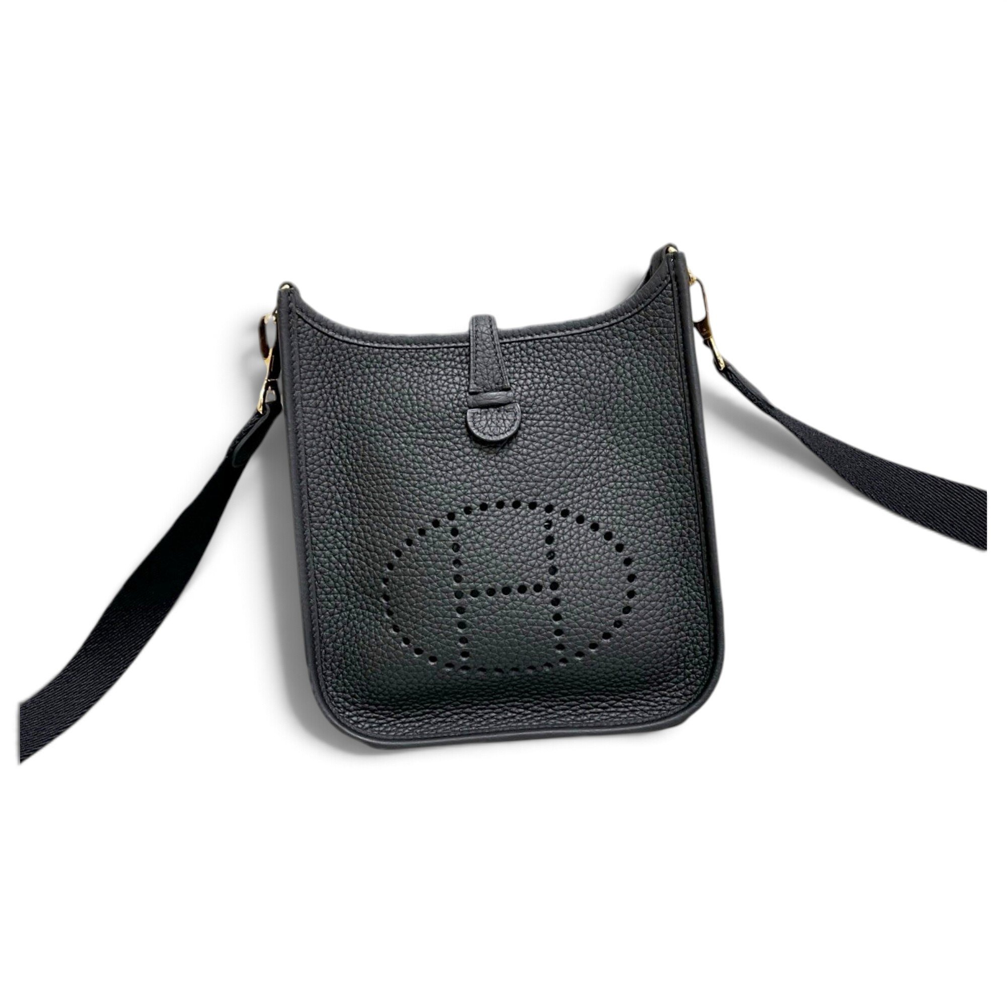 Mini Evelyne leather handbag