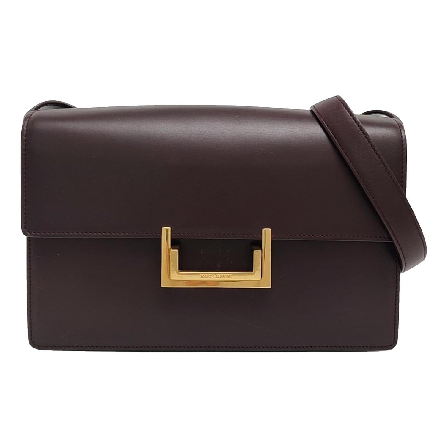 Domino leather handbag