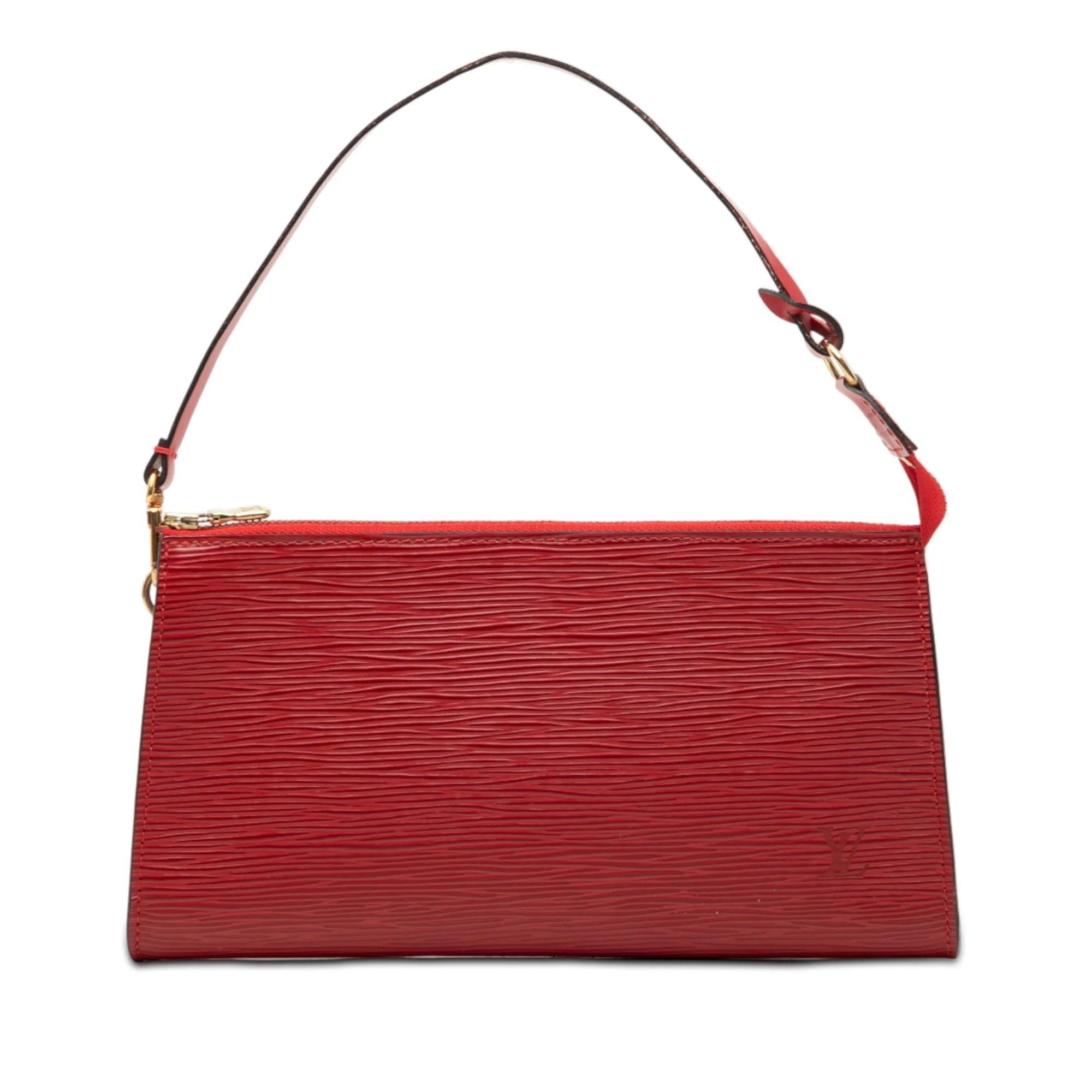Pochette Accessoire leather handbag