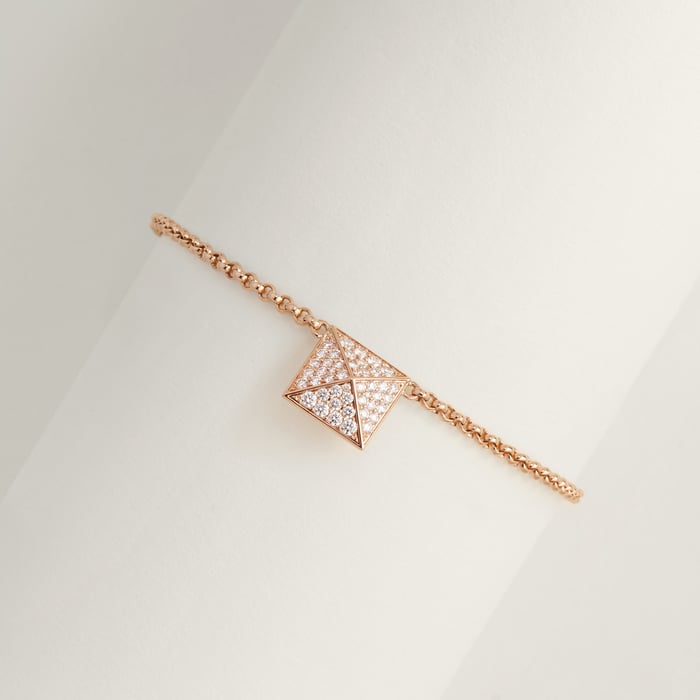 Sans Coloris Hermès Clou d'H Bracelet, Medium Model