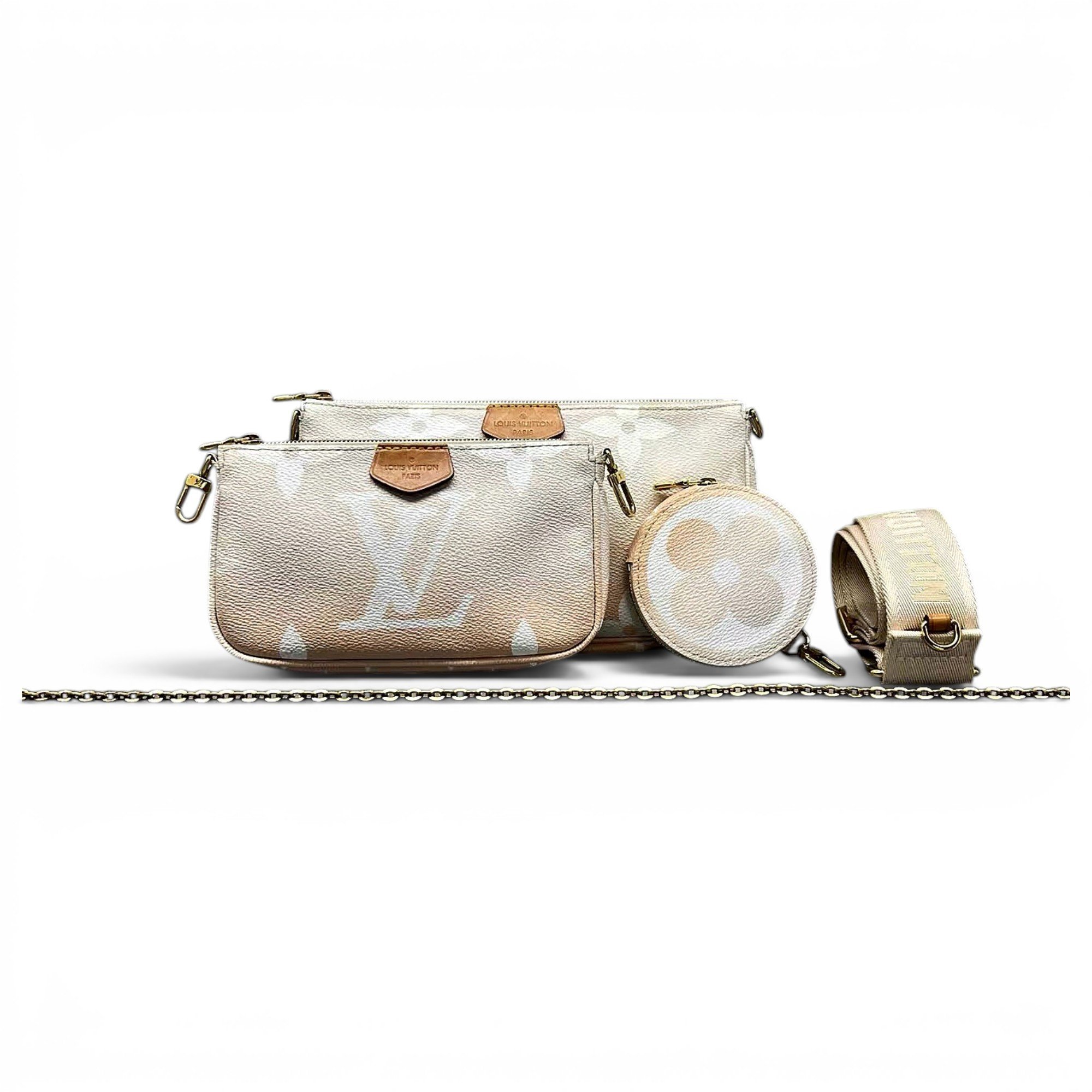 Multi Pochette Accessoires leather handbag