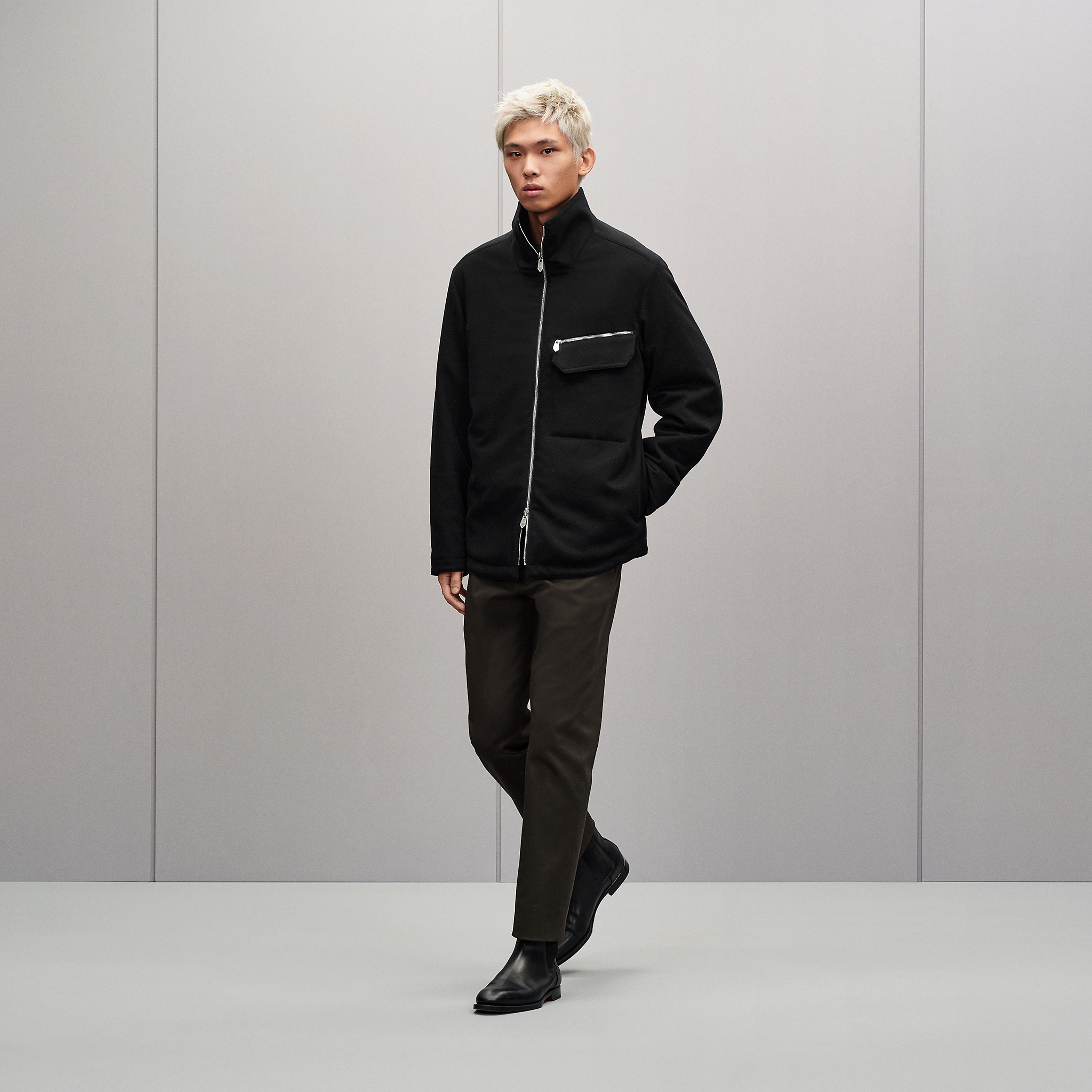 Reversible overshirt