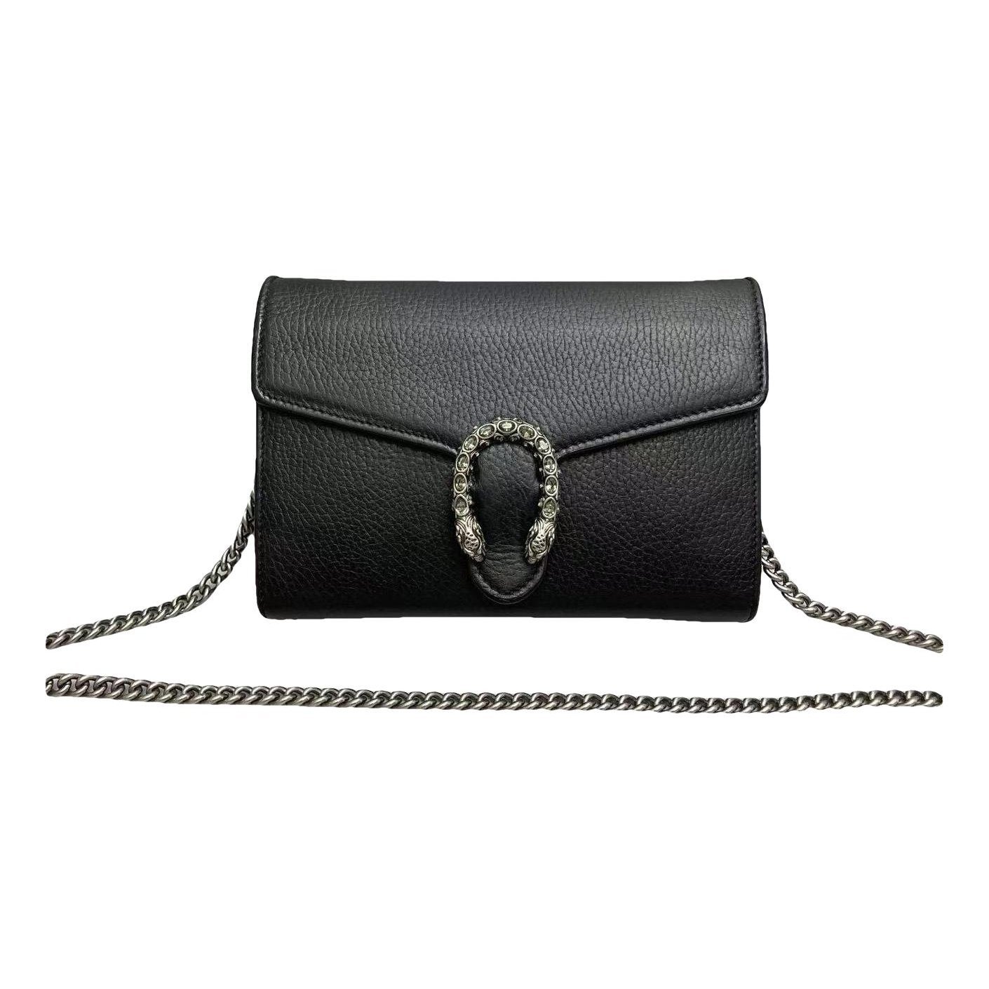 Dionysus Chain Wallet leather handbag