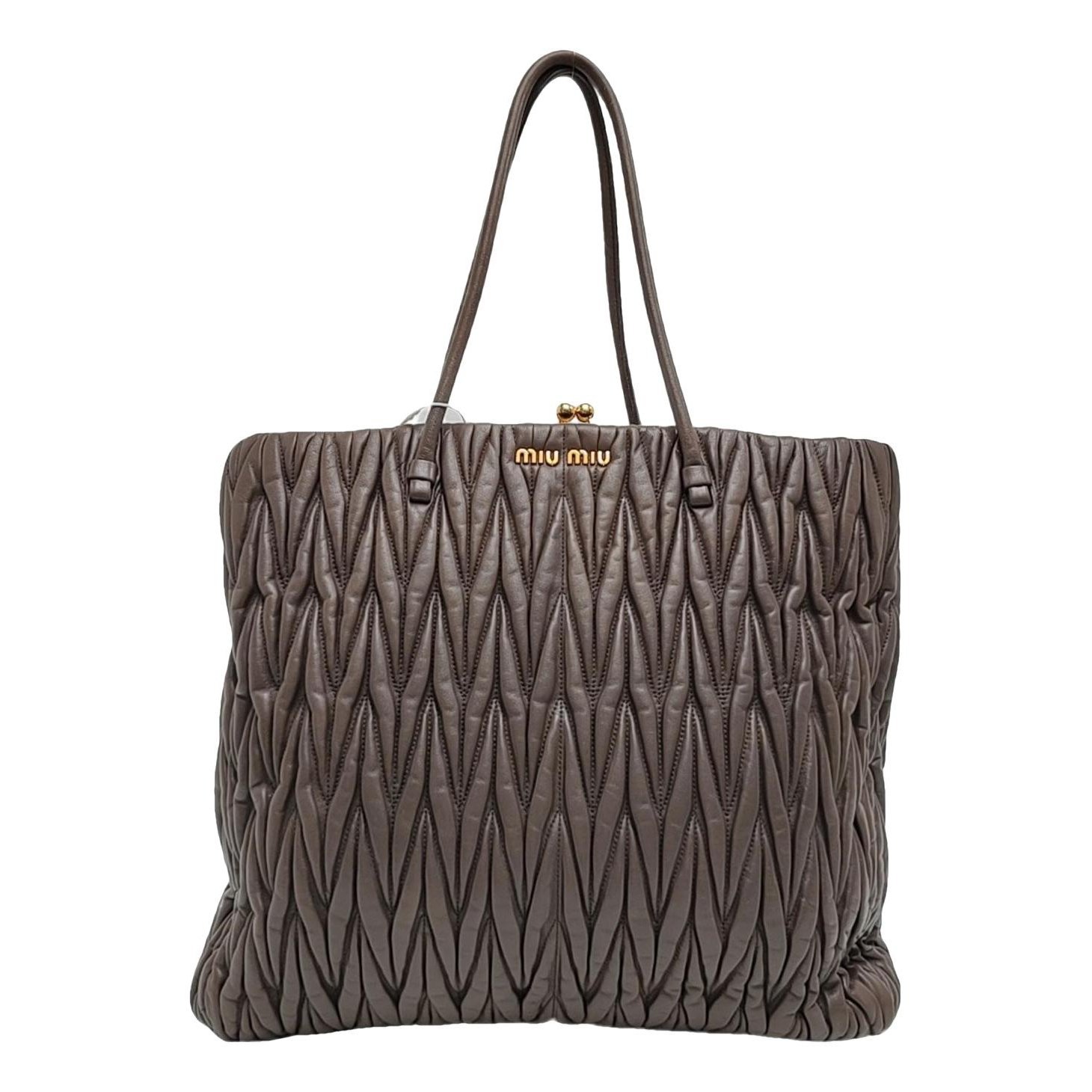 Leather handbag