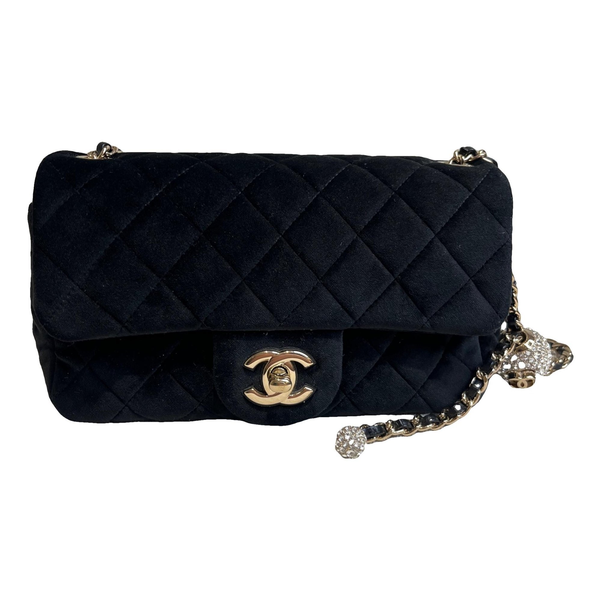 Timeless/Classique velvet crossbody bag