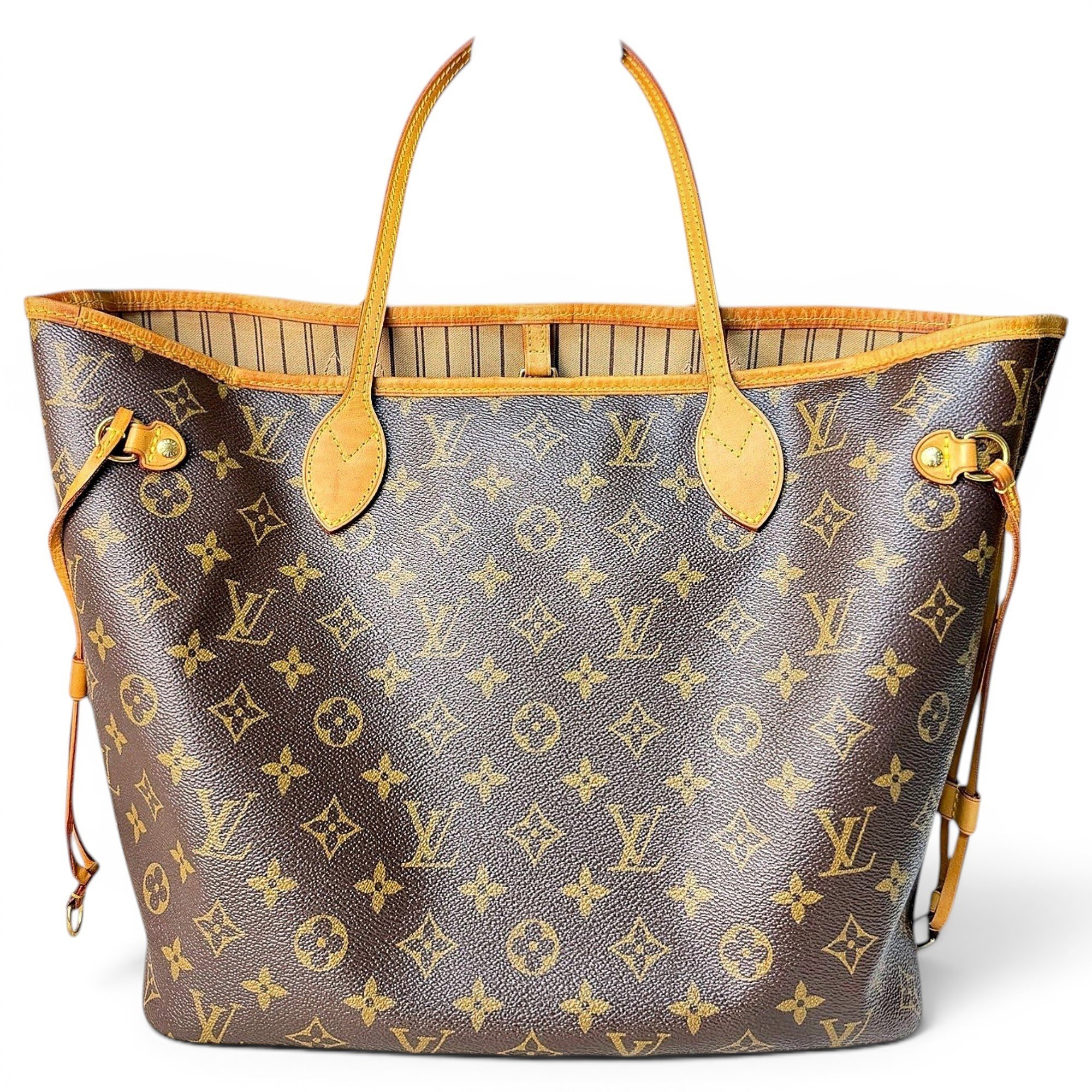 Neverfull leather tote