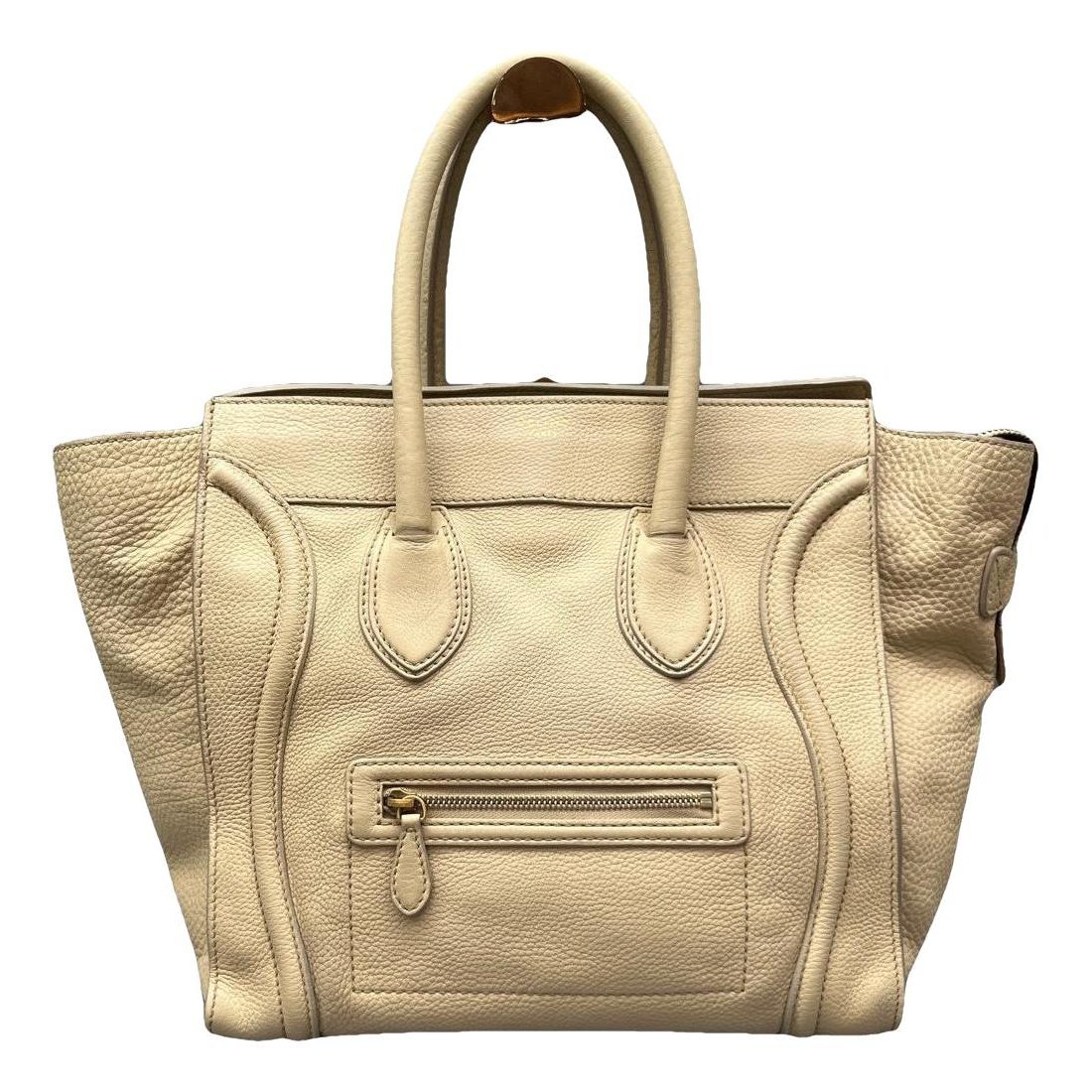 Luggage leather handbag