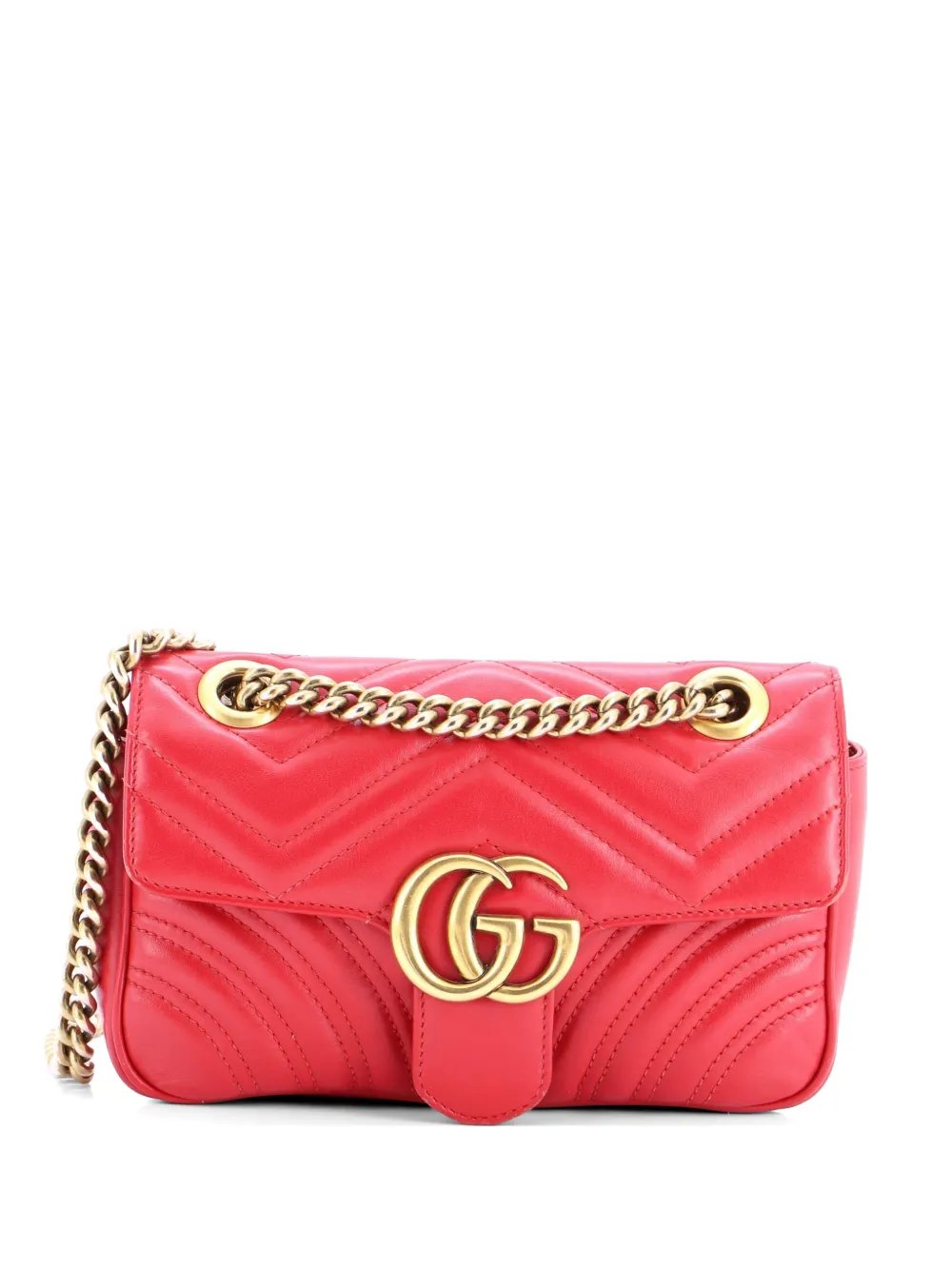 GG Marmont Flap Bag Matelasse Leather Mini crossbody bag