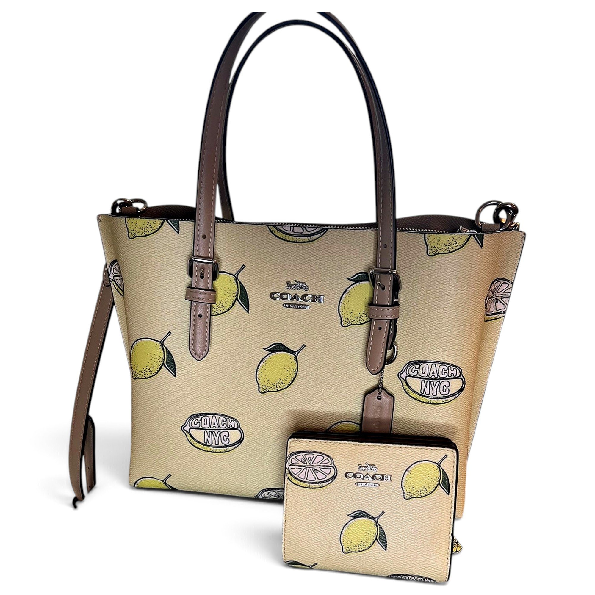 Leather tote
