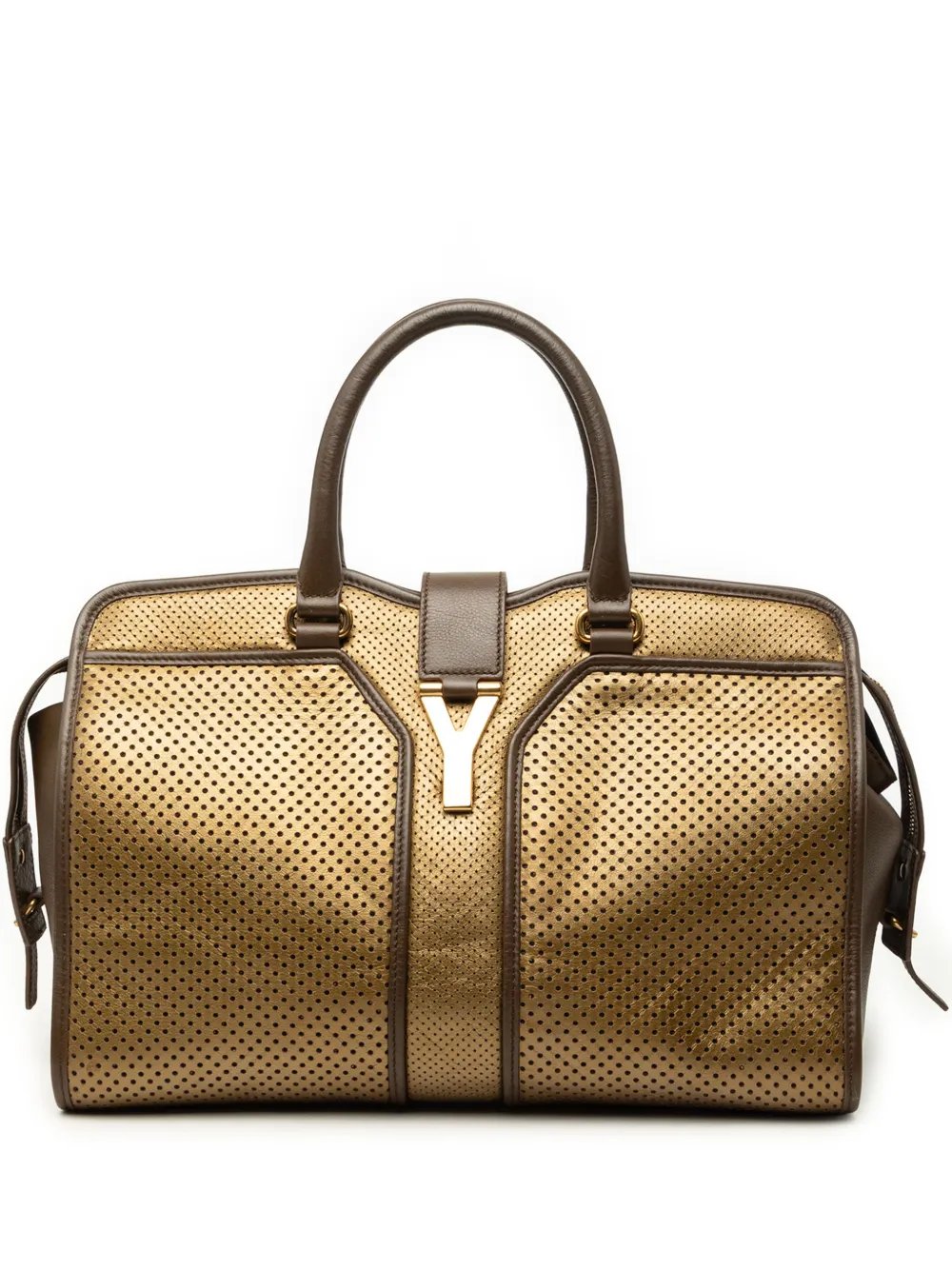 2000-2012 Medium Perforated Metallic Leather Cabas Chyc tote bag