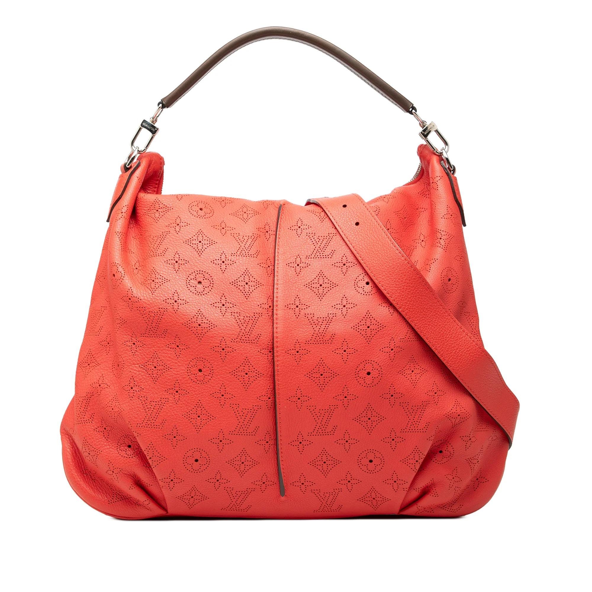 Louis Vuitton Mahina leather satchel