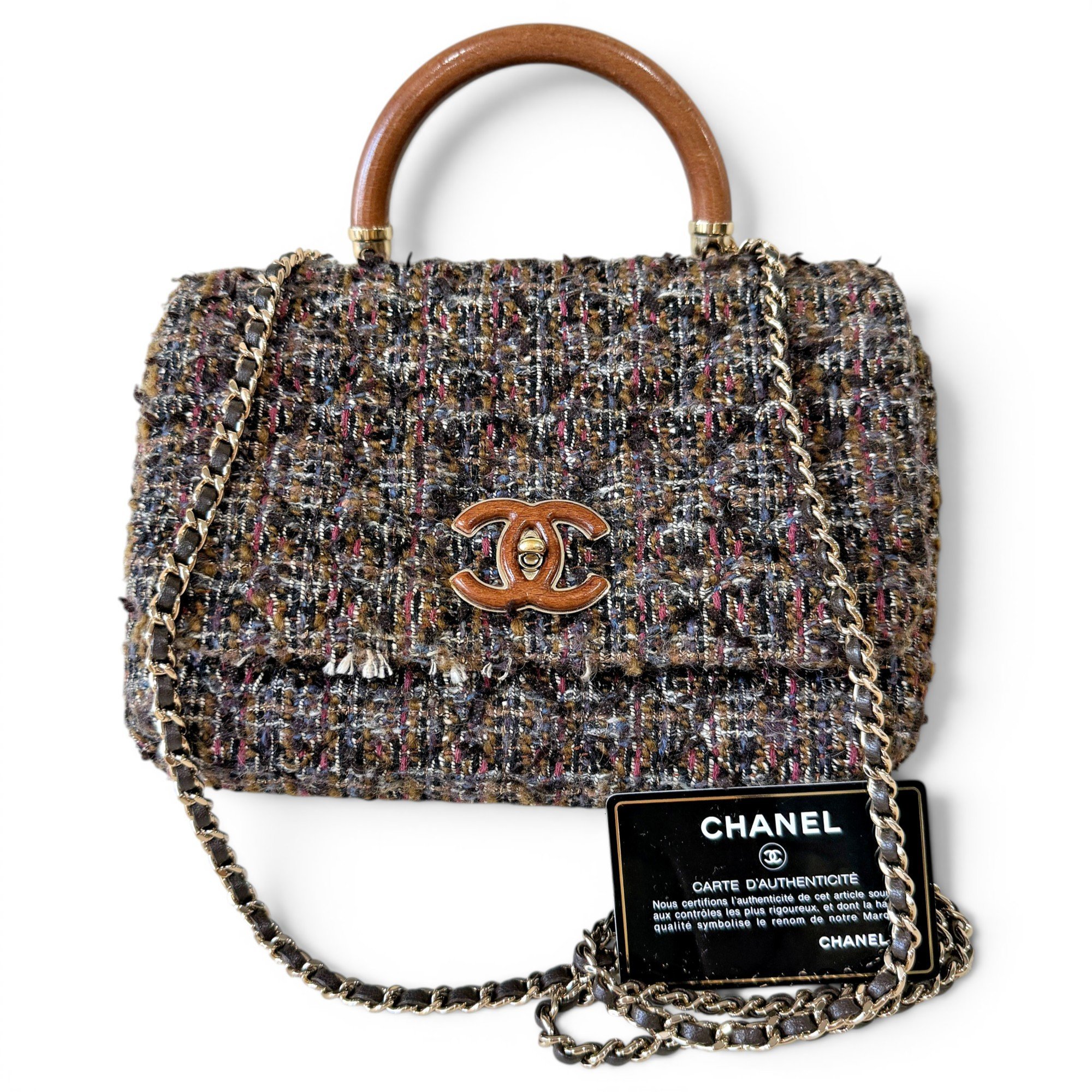 Wool handbag