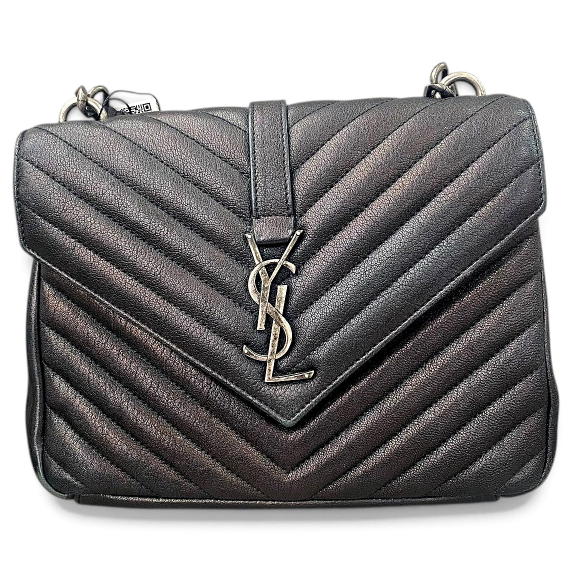 Collége monogramme leather handbag