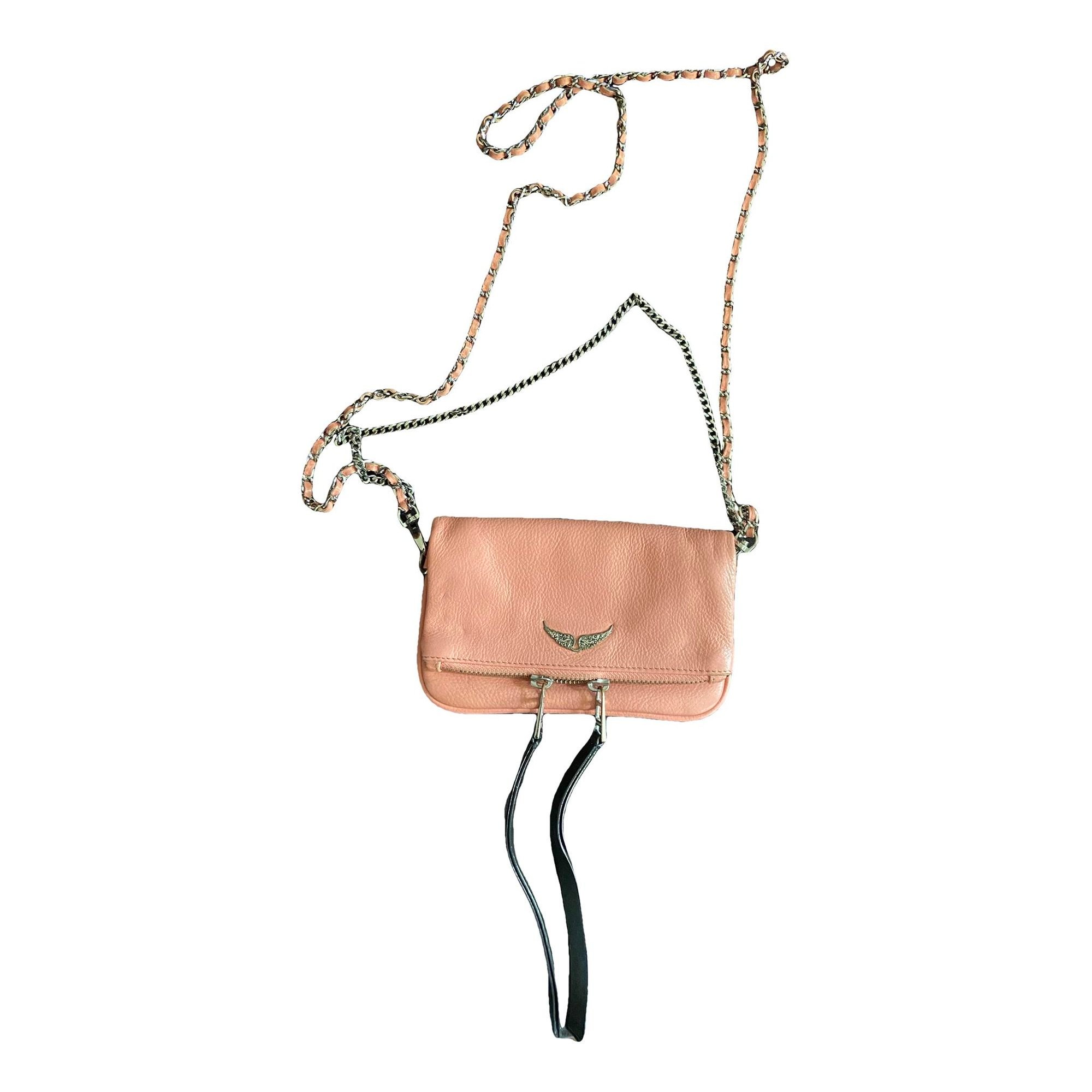 Rock leather crossbody bag