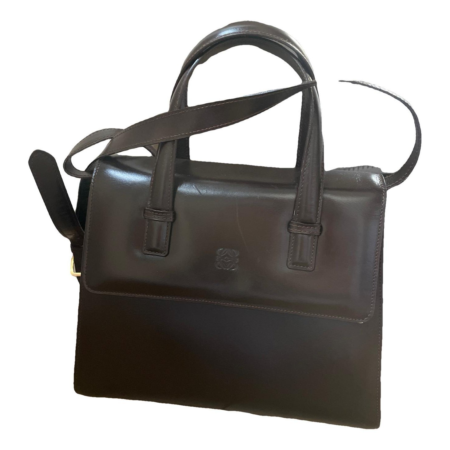 Leather crossbody bag
