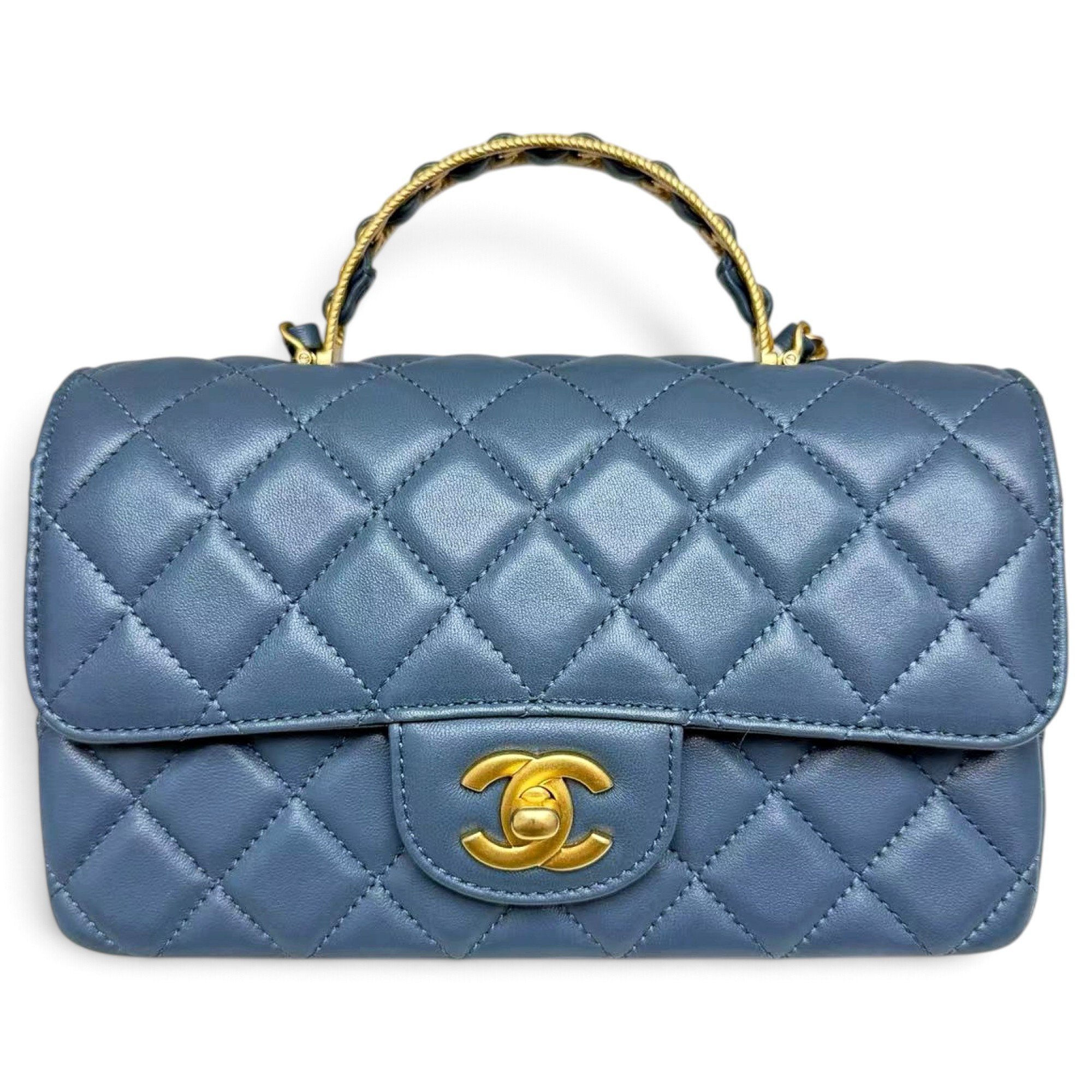 Coco Handle leather handbag