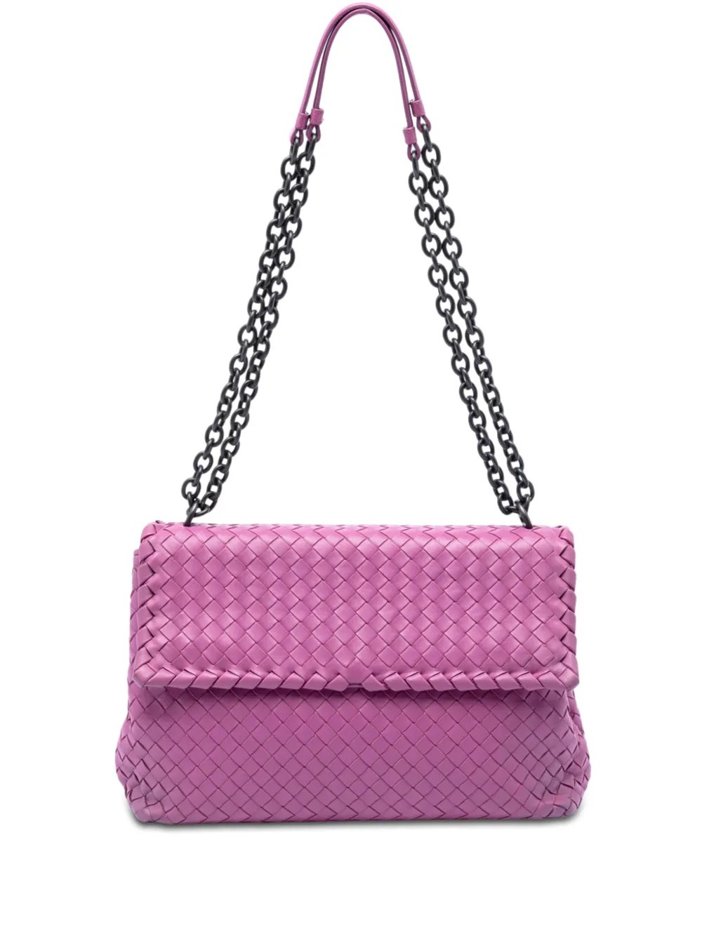2012-2026 Medium Nappa Intrecciato Olimpia shoulder bag