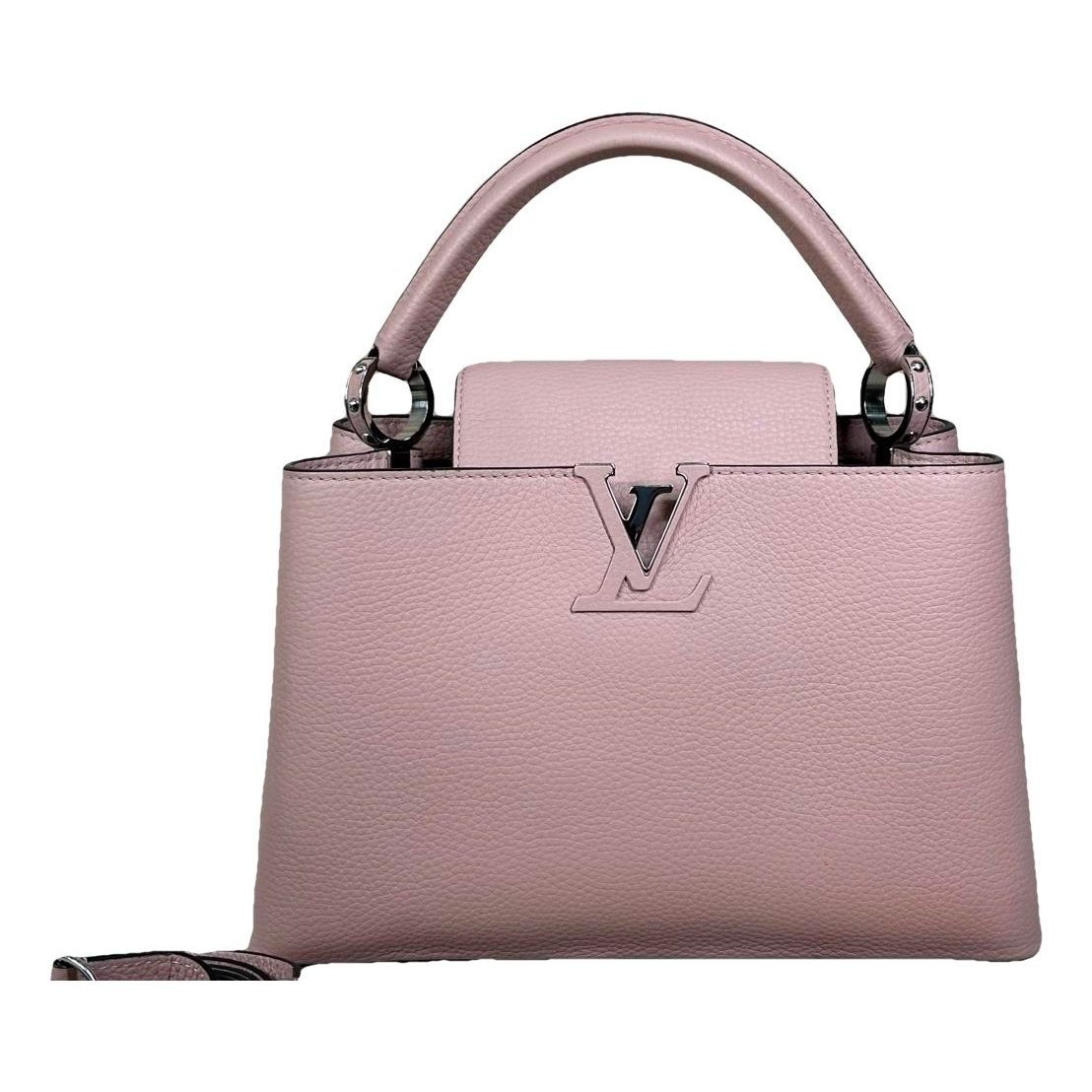 Capucines leather handbag