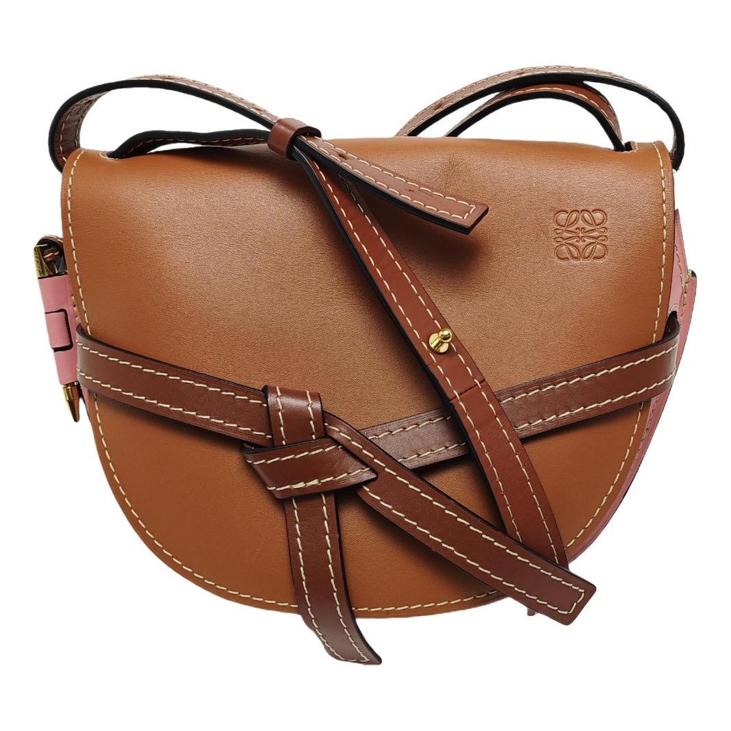Gate leather crossbody bag