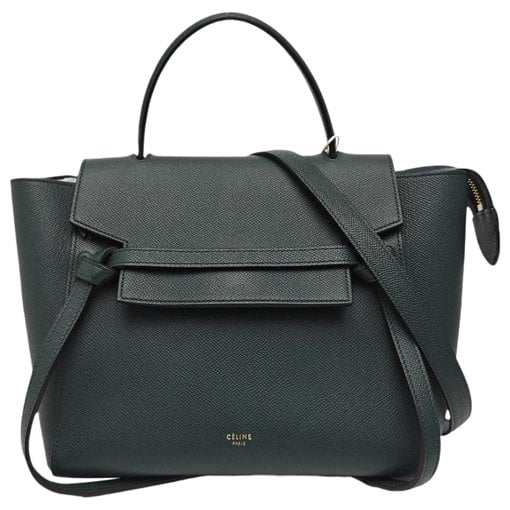 Belt leather handbag