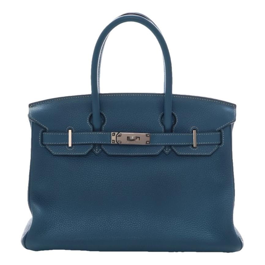 Birkin 30 leather handbag