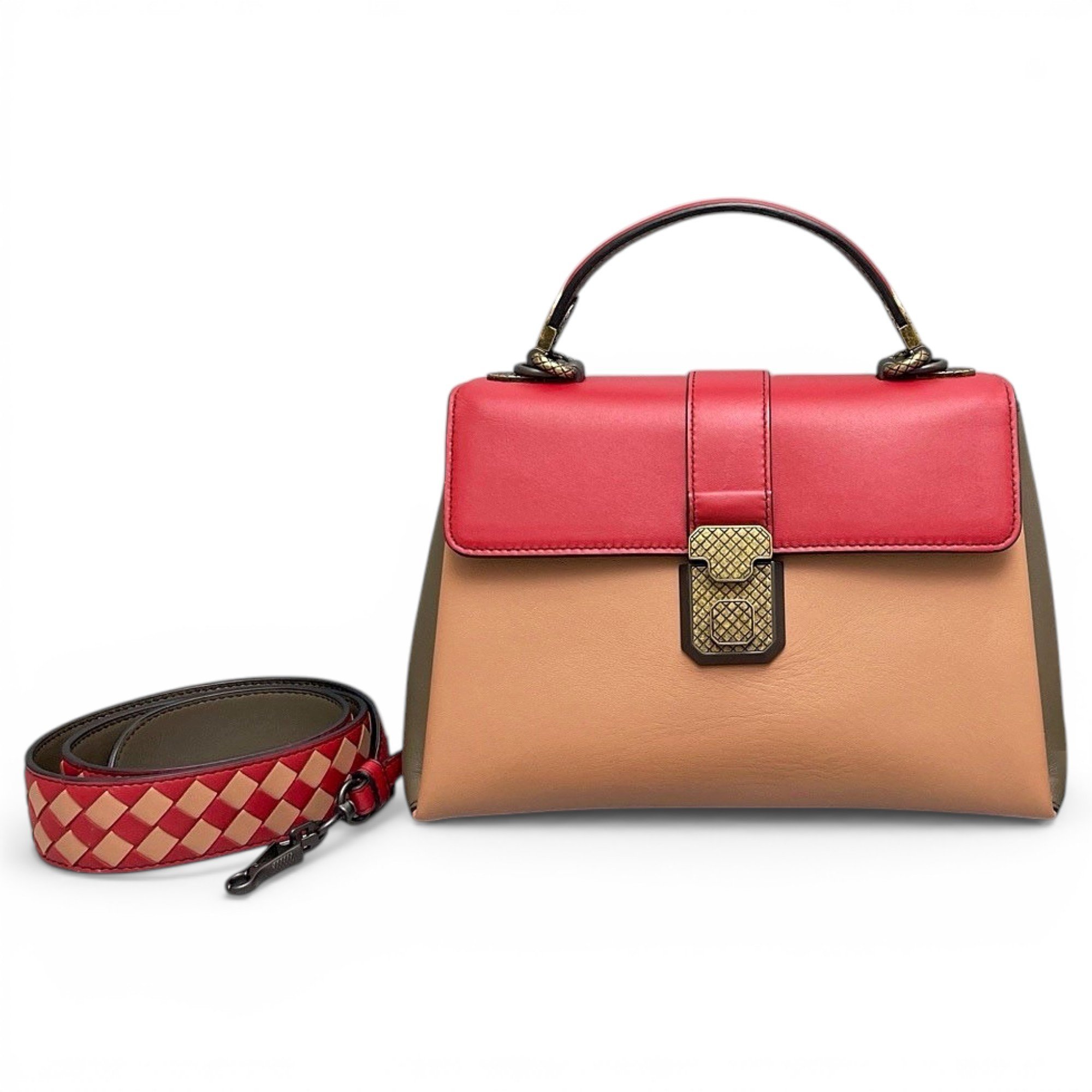 Piazza leather handbag
