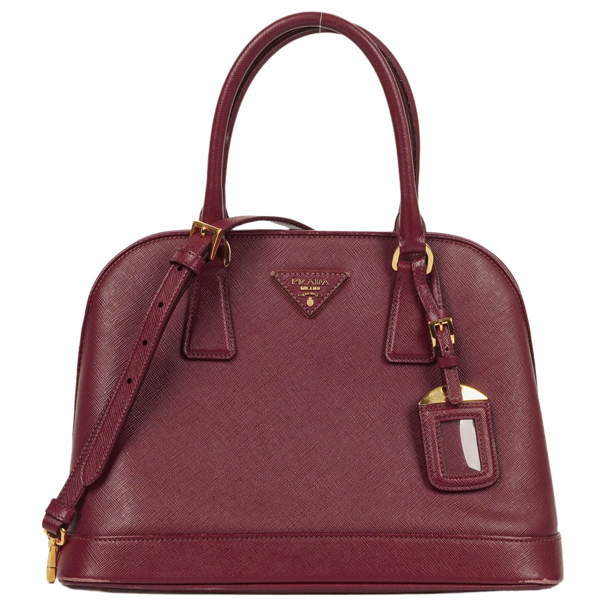 Promenade leather handbag