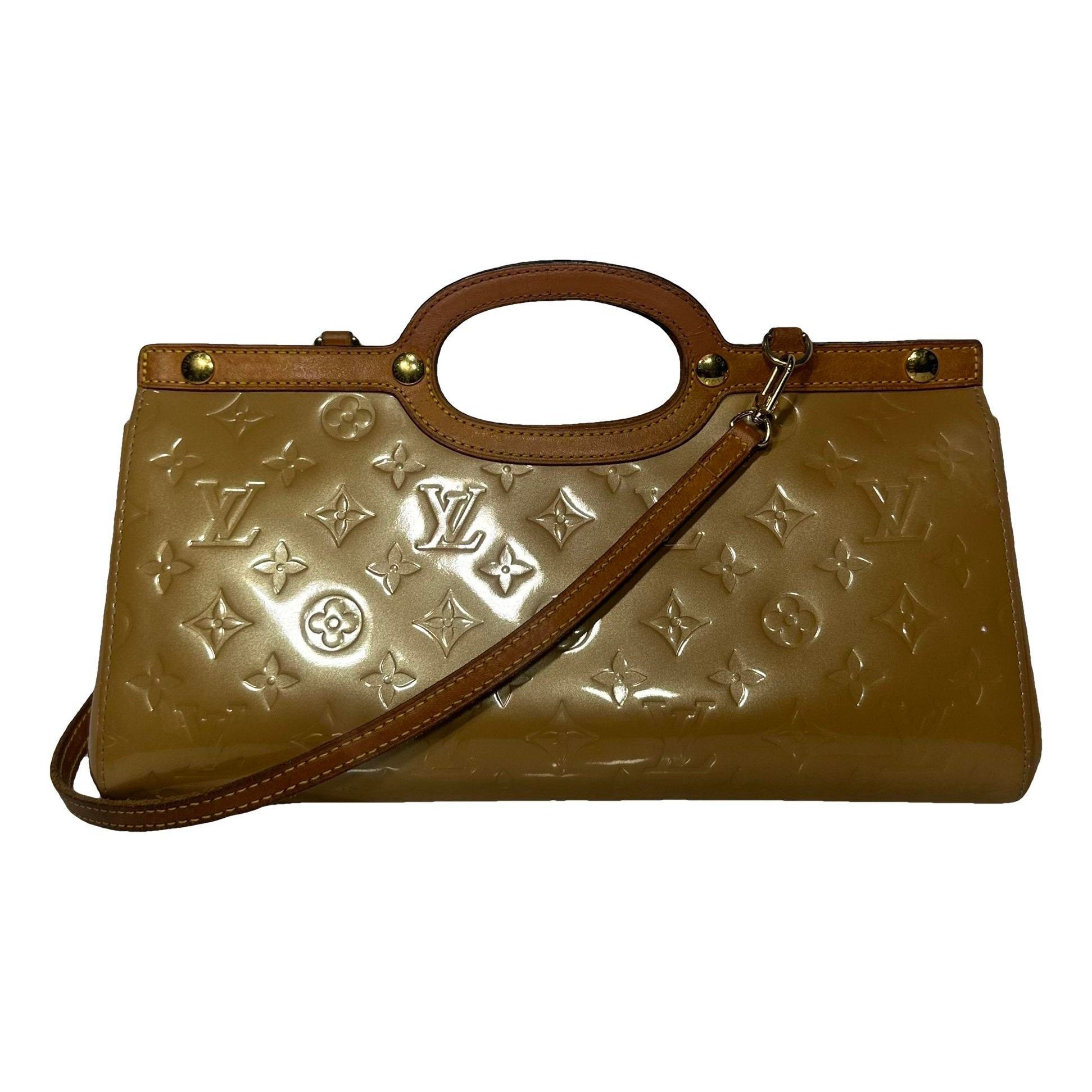 Roxbury patent leather handbag