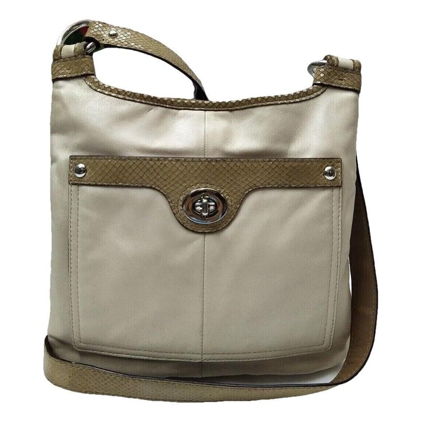 Leather crossbody bag