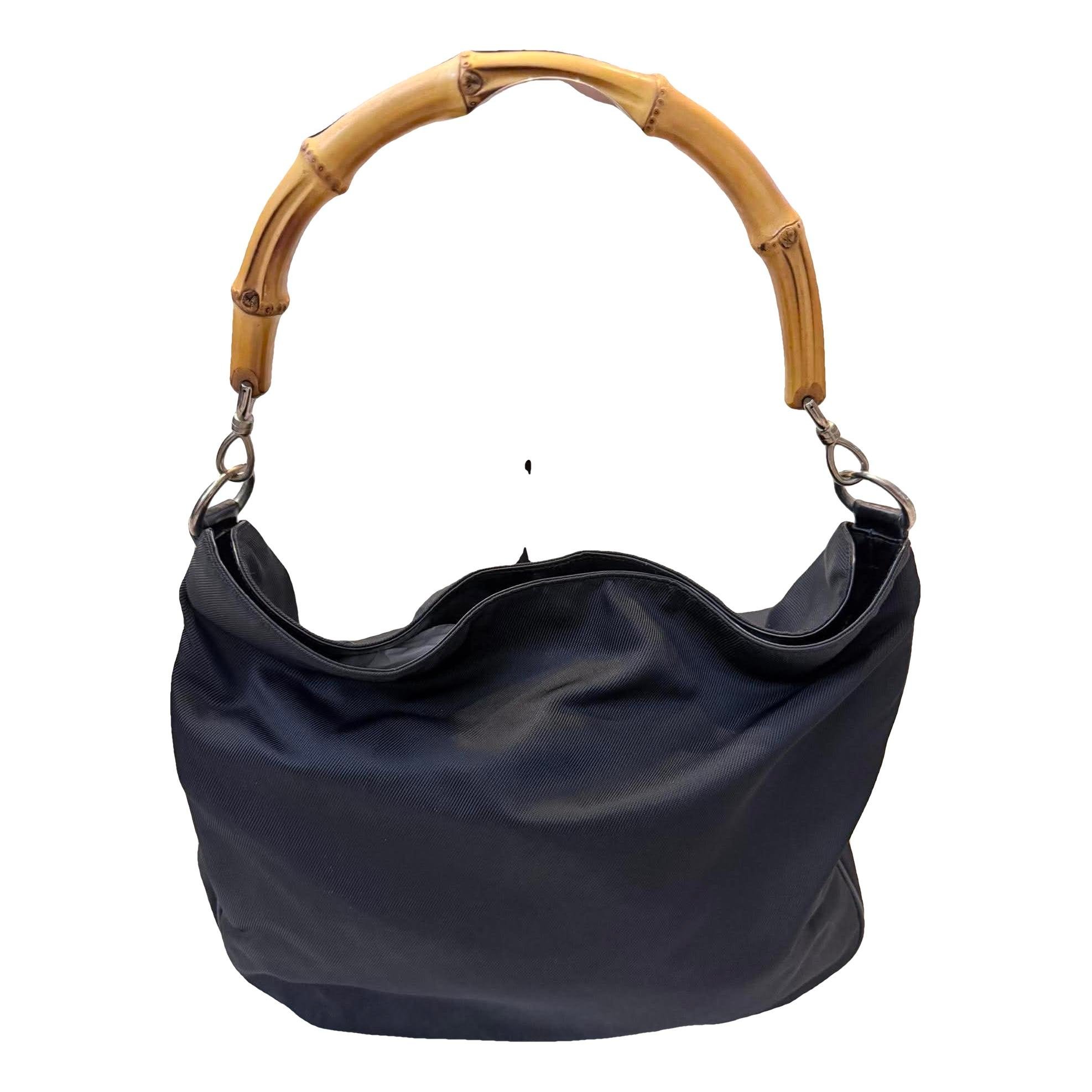 Vintage Bamboo Hobo handbag