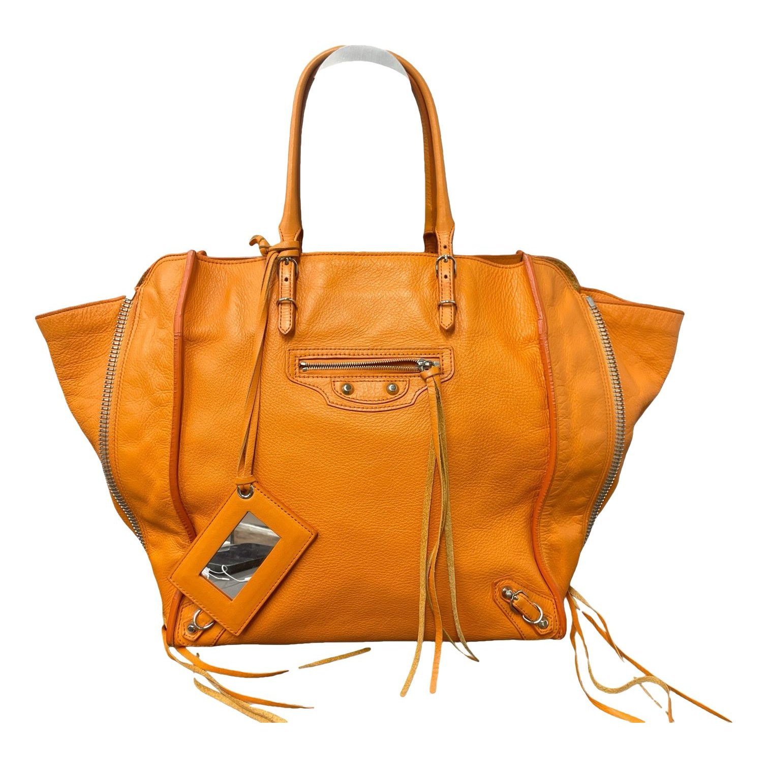 Leather handbag