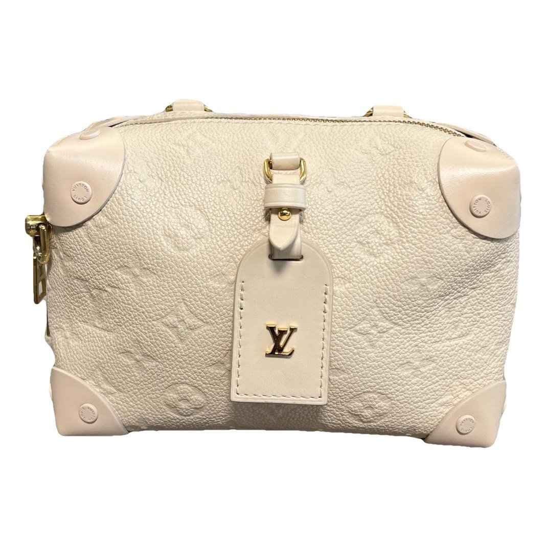 Petite Malle Souple leather handbag