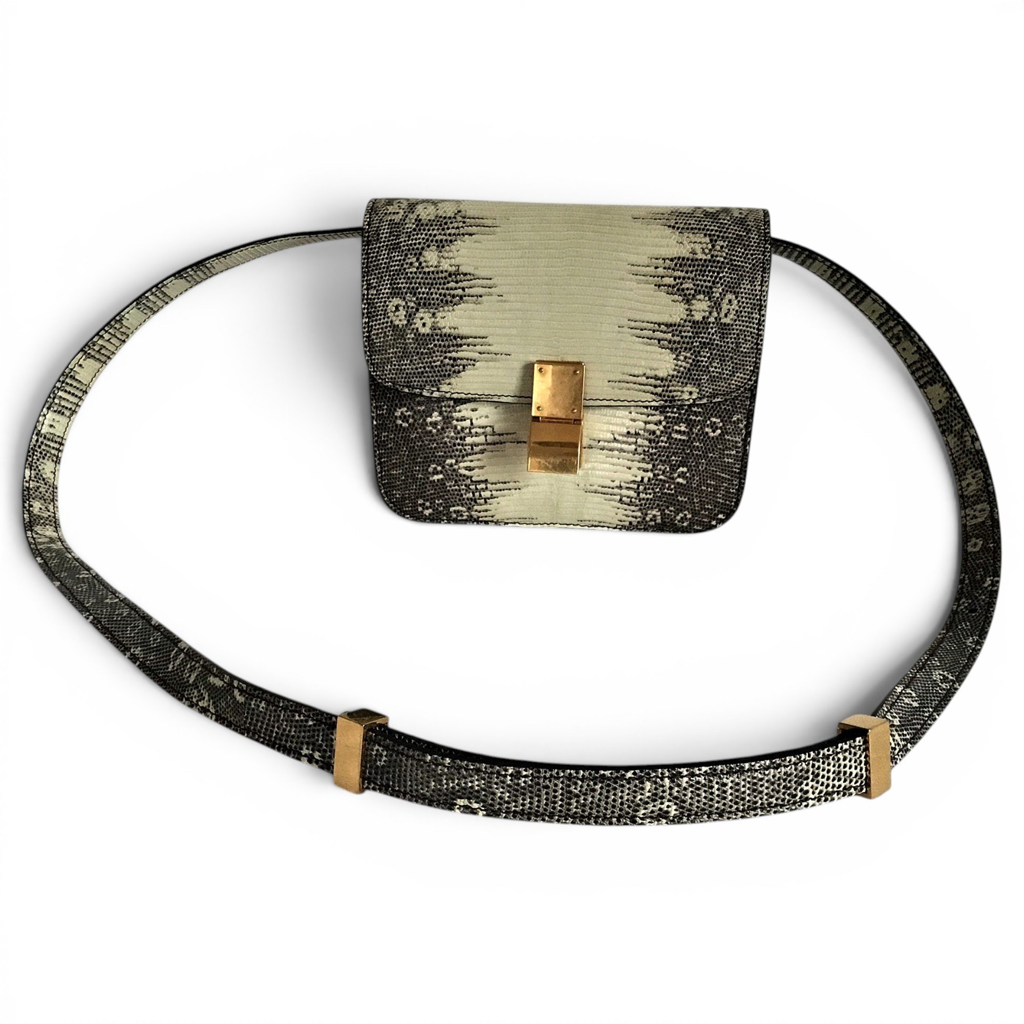 Classic leather crossbody bag