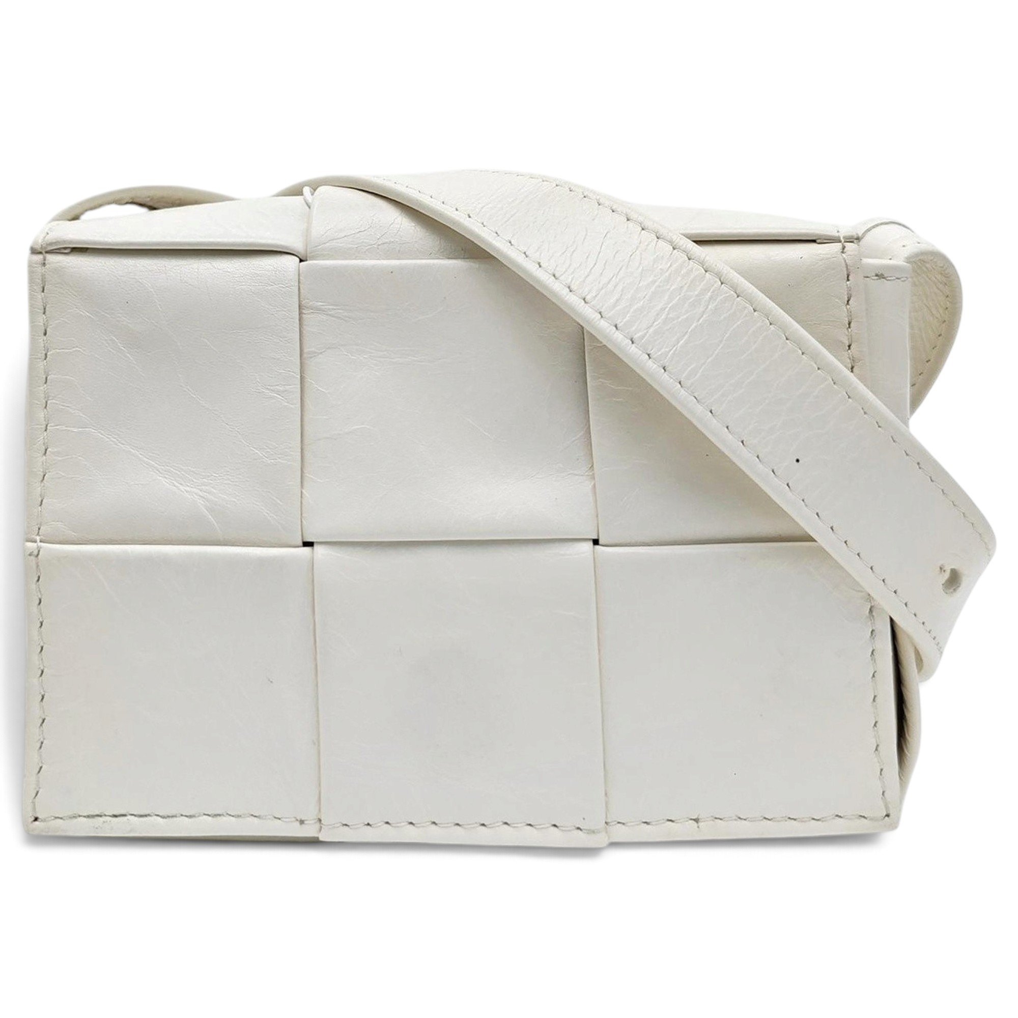 Brick Cassette leather handbag