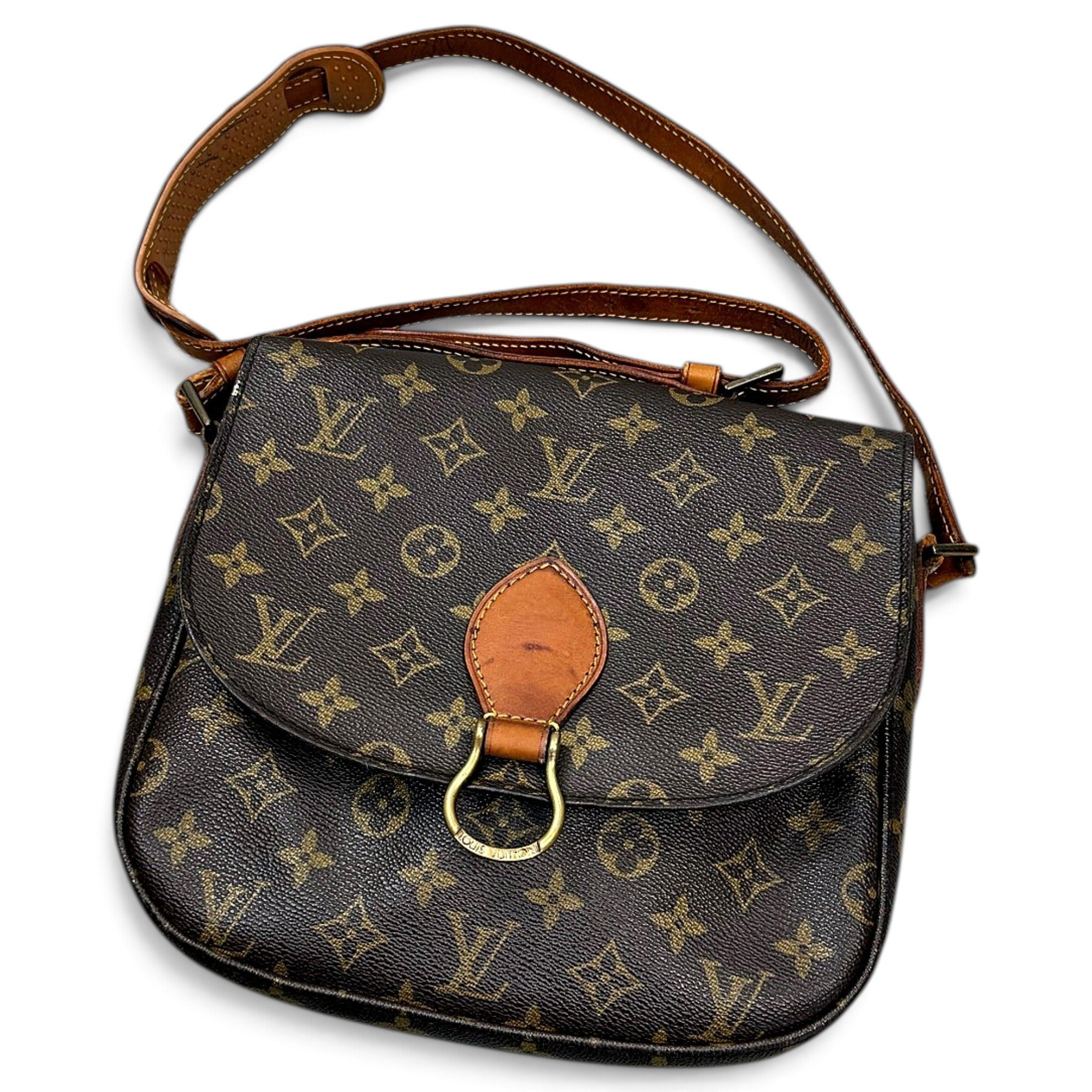 Saint Cloud vintage leather crossbody bag