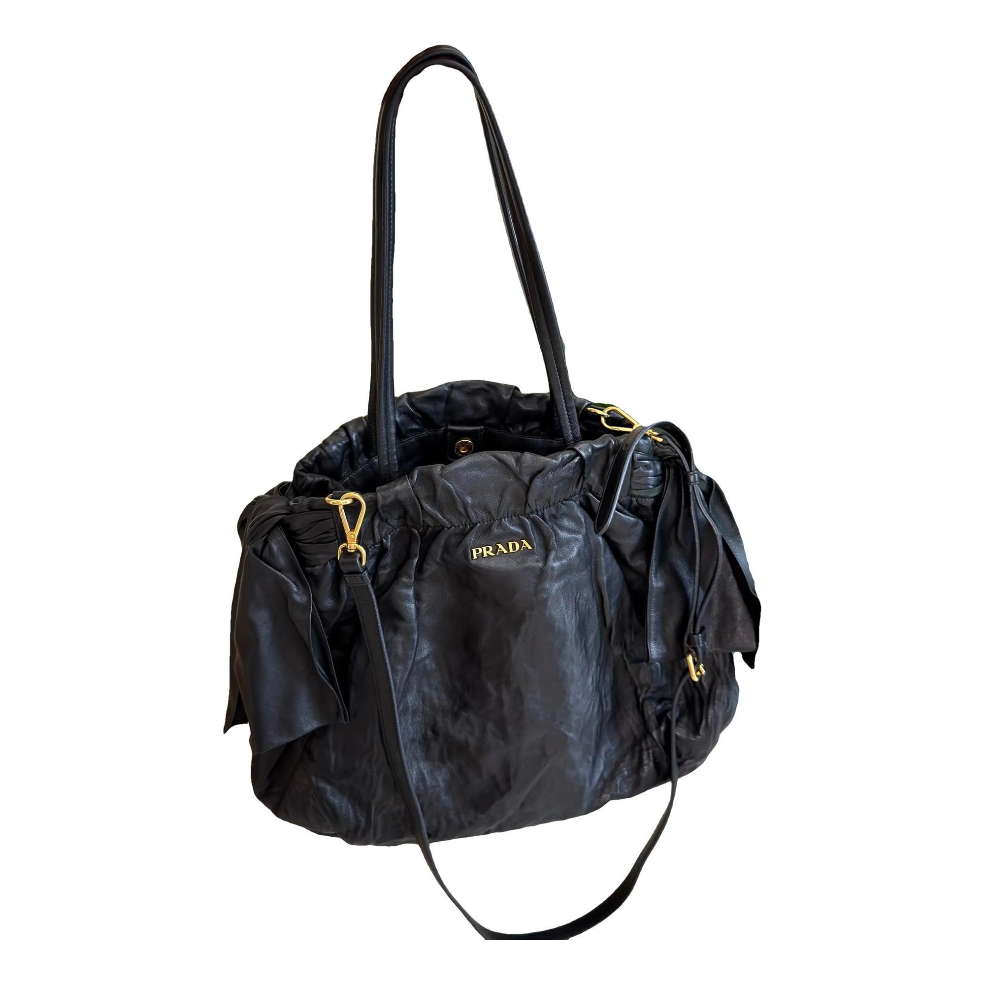 Leather handbag