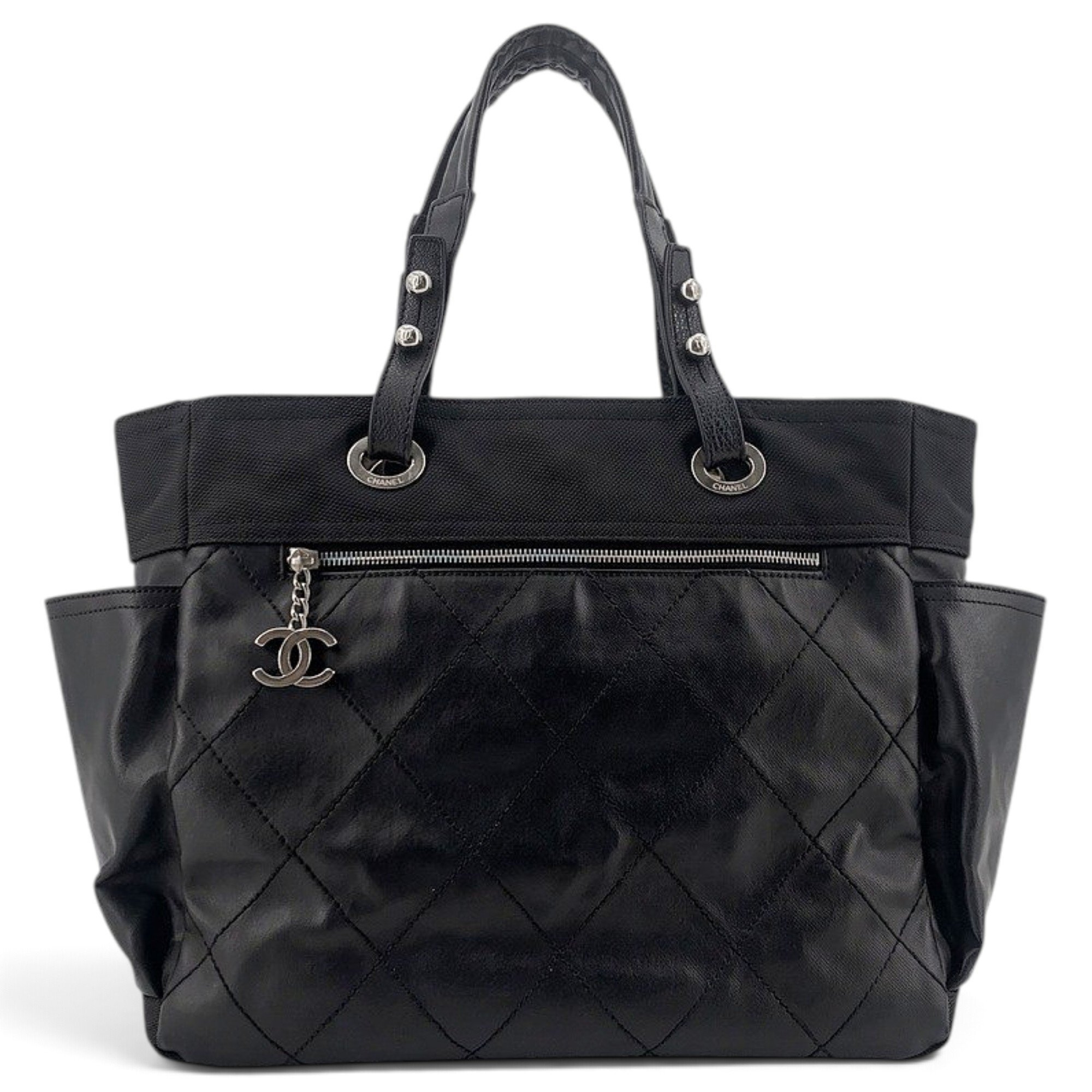 Leather tote
