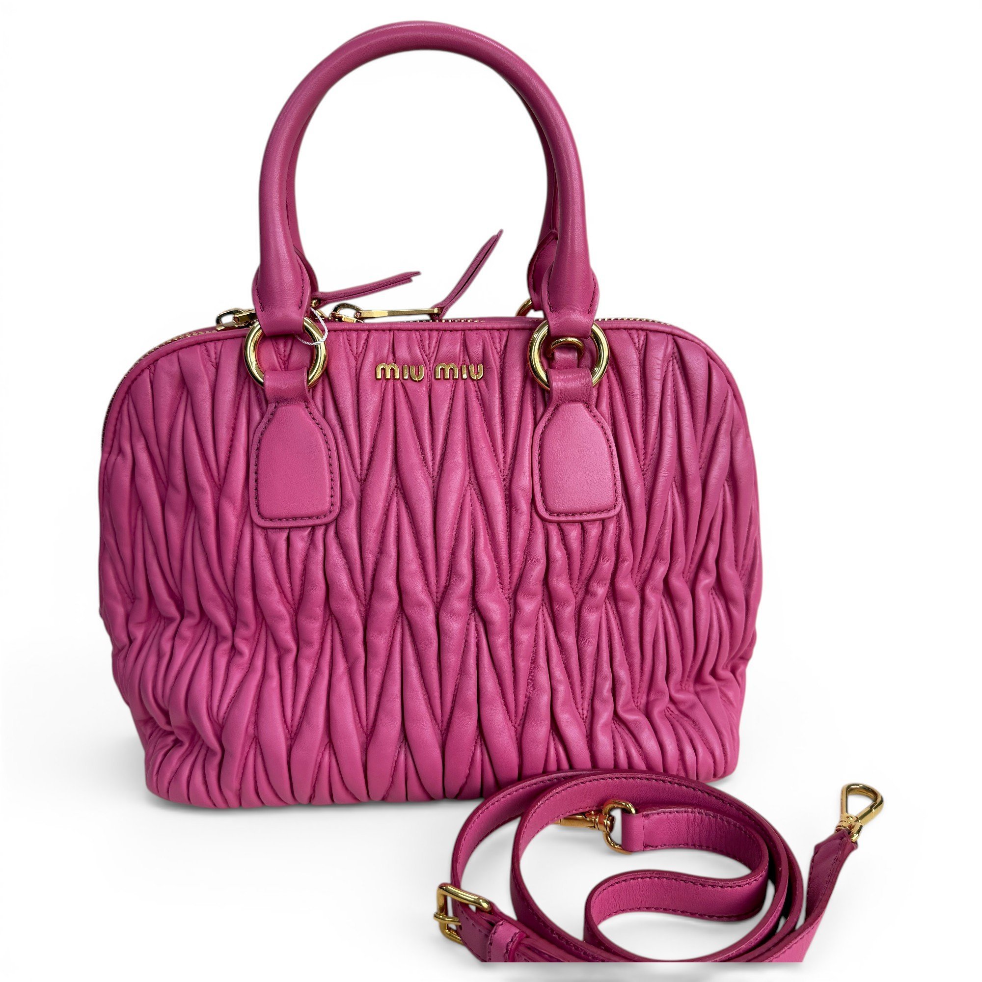 Leather handbag