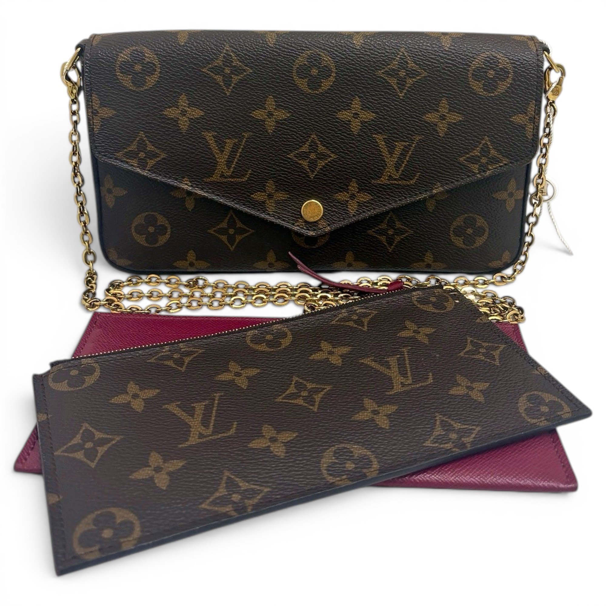 Félicie leather crossbody bag