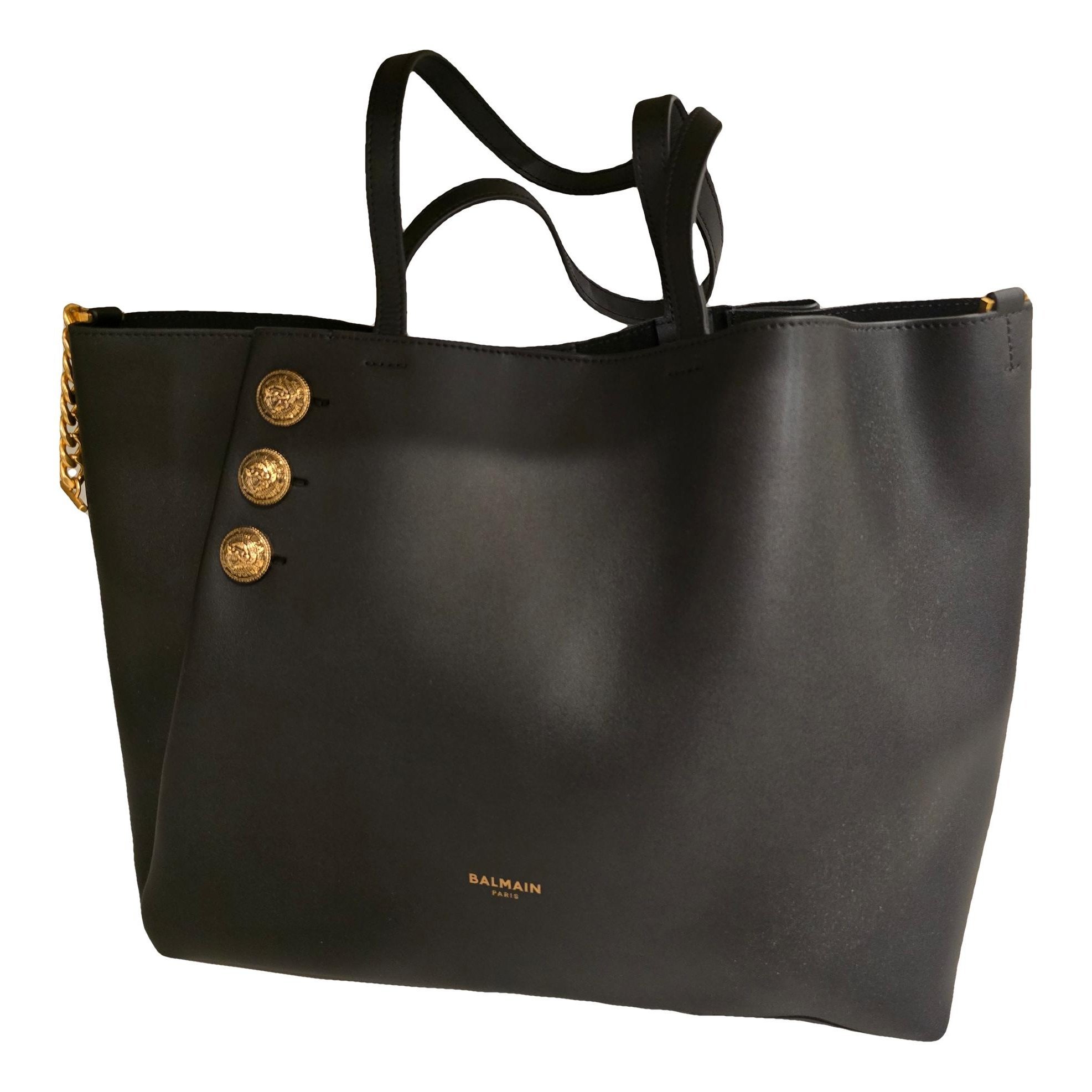 Balmain Leather tote