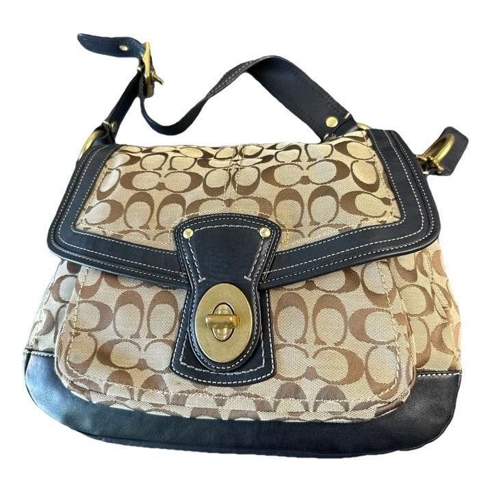 Signature Sufflette cloth handbag