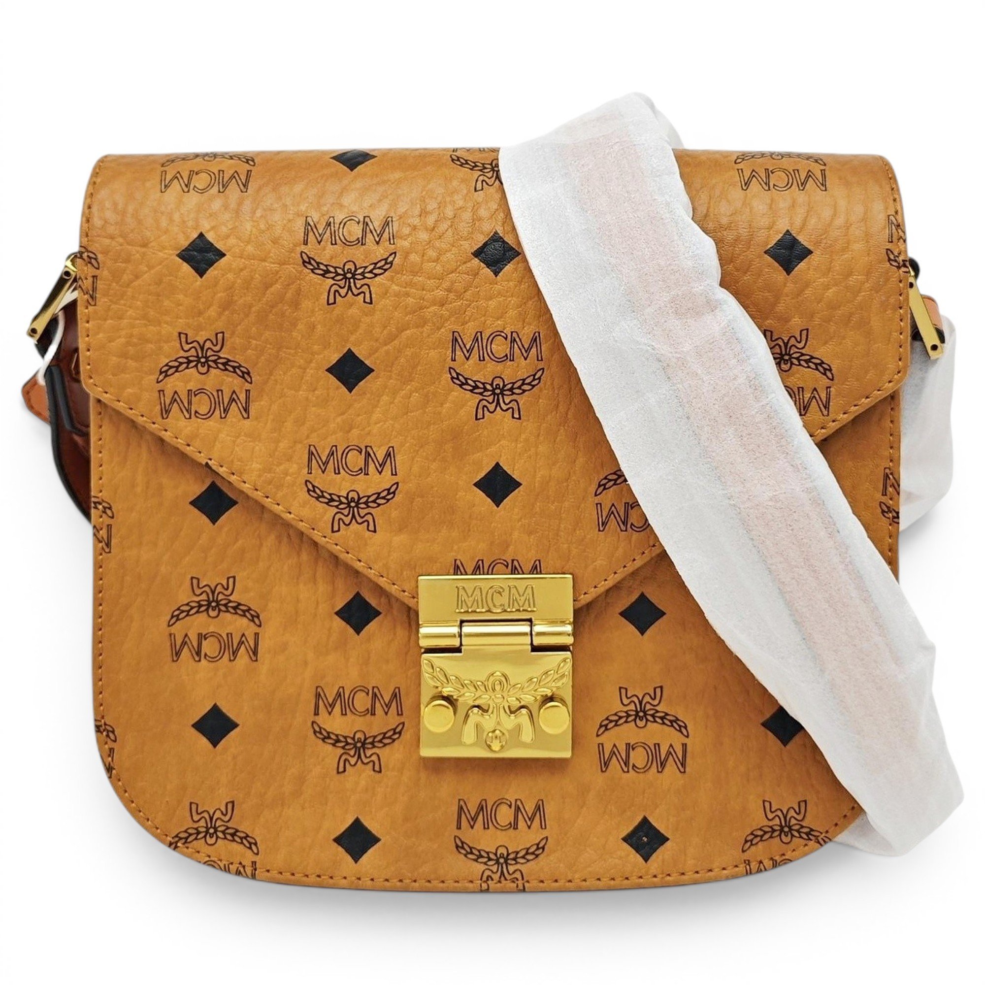 MCM Patricia leather handbag